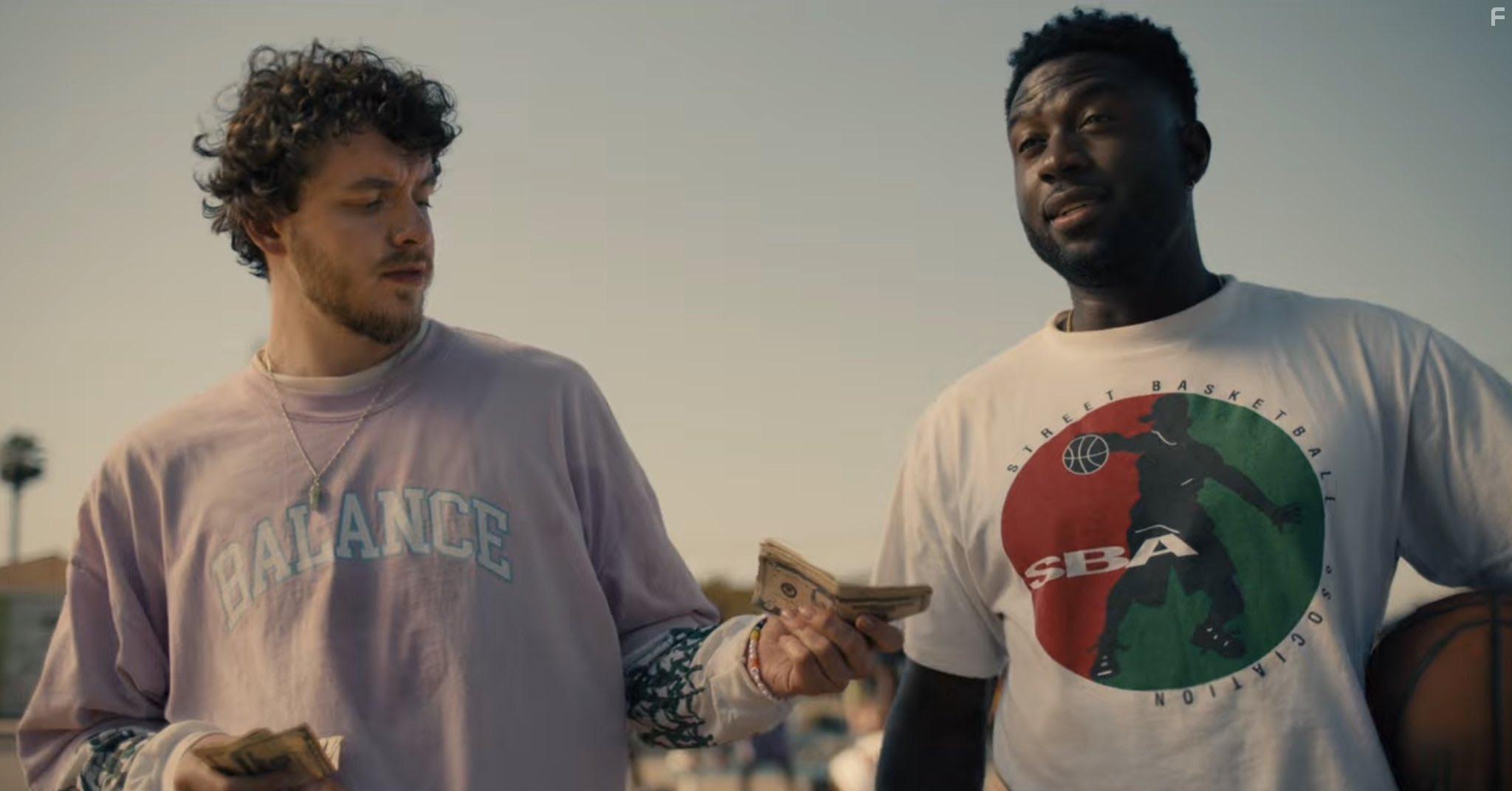 Sinqua Walls and Jack Harlow in White Men Can't Jump (2023)
