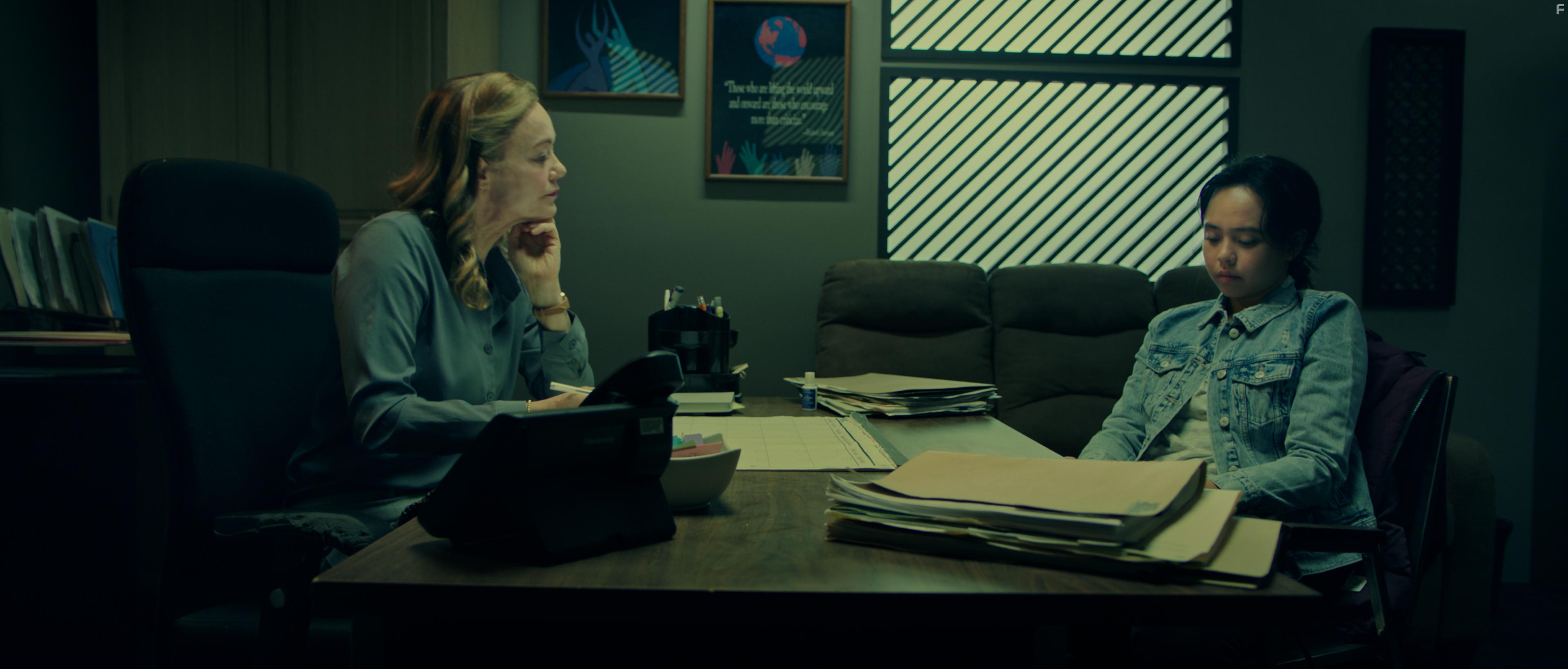 Rebecca Jenkins and Chelsea Clark in The Protector (2022)