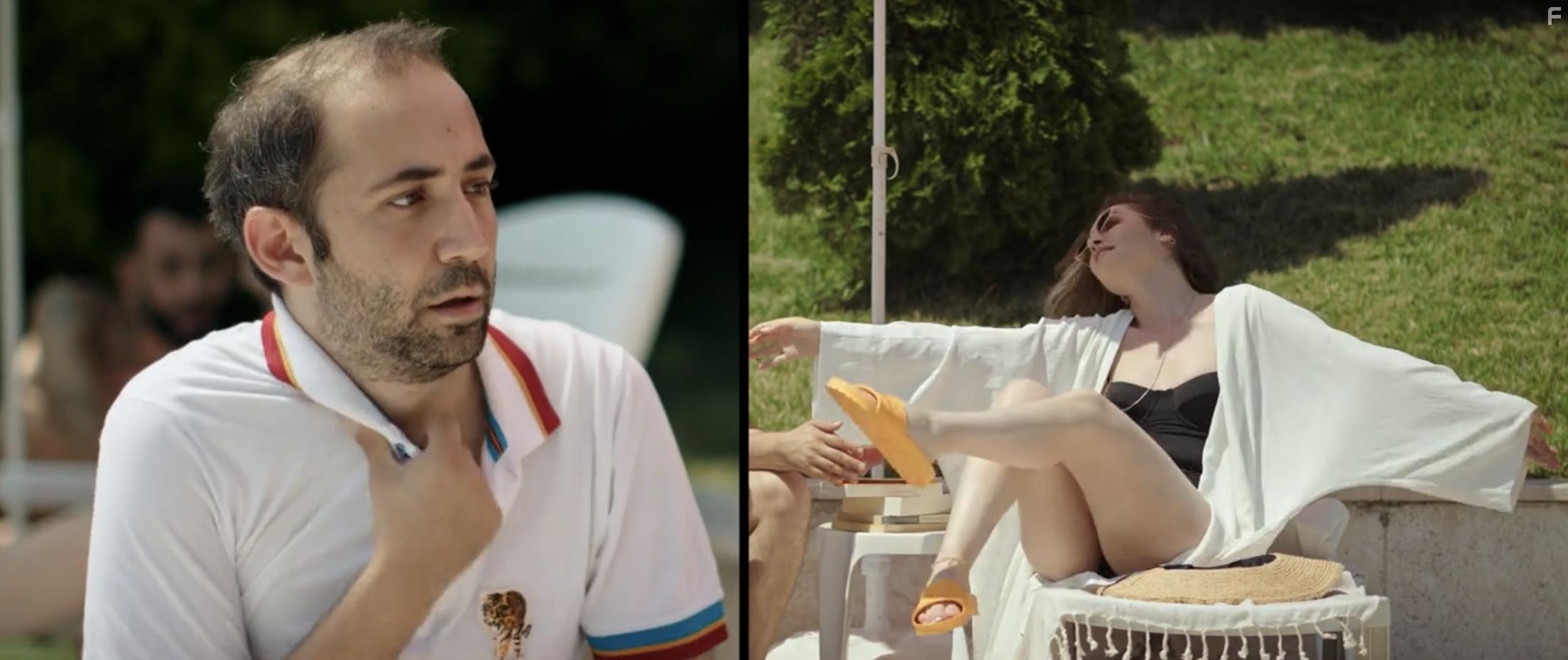 Deniz Isin and Sarp Bozkurt in Bizden Olur Mu (2022)