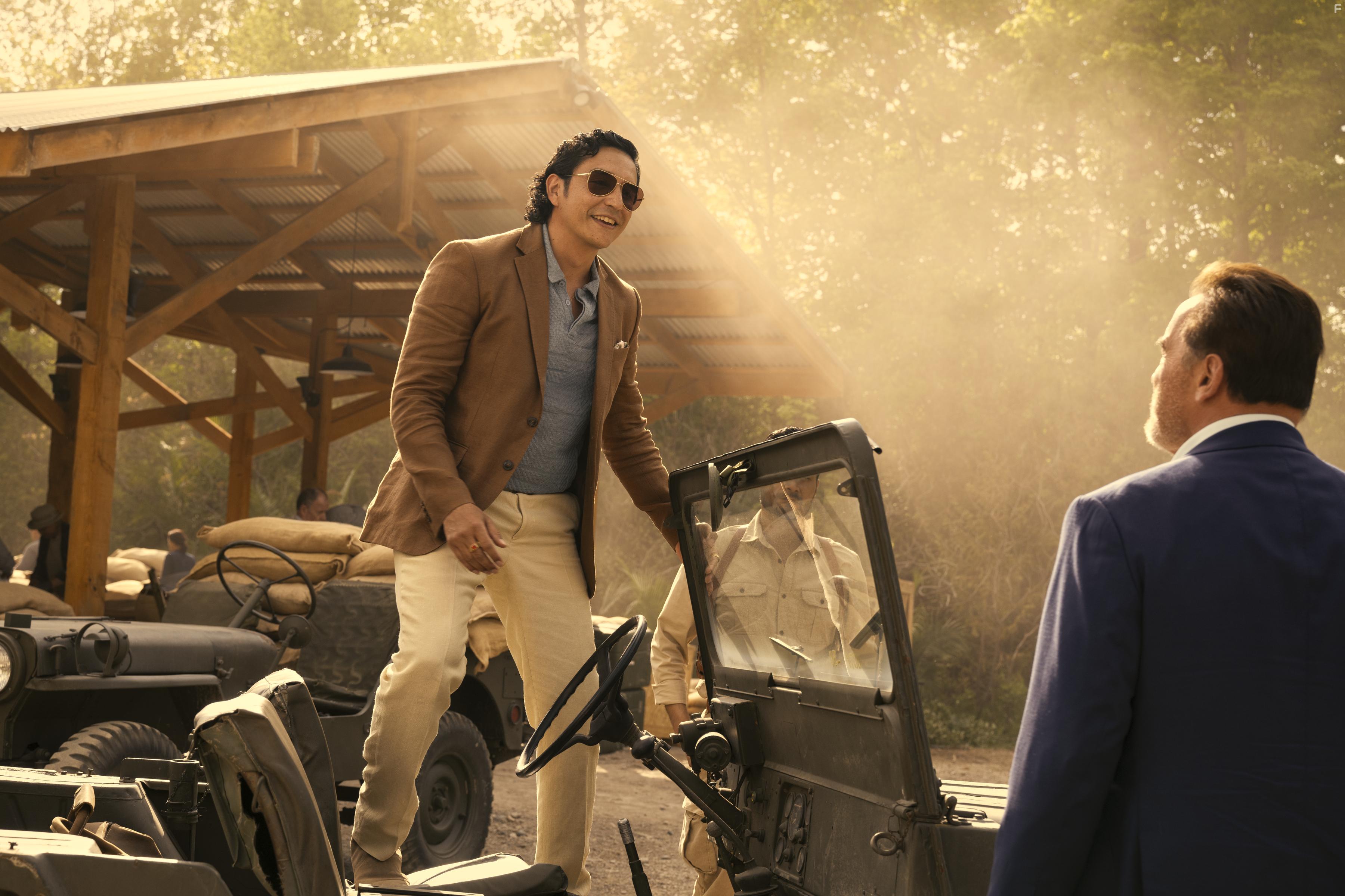 Arnold Schwarzenegger and Gabriel Luna in Fubar (2023)