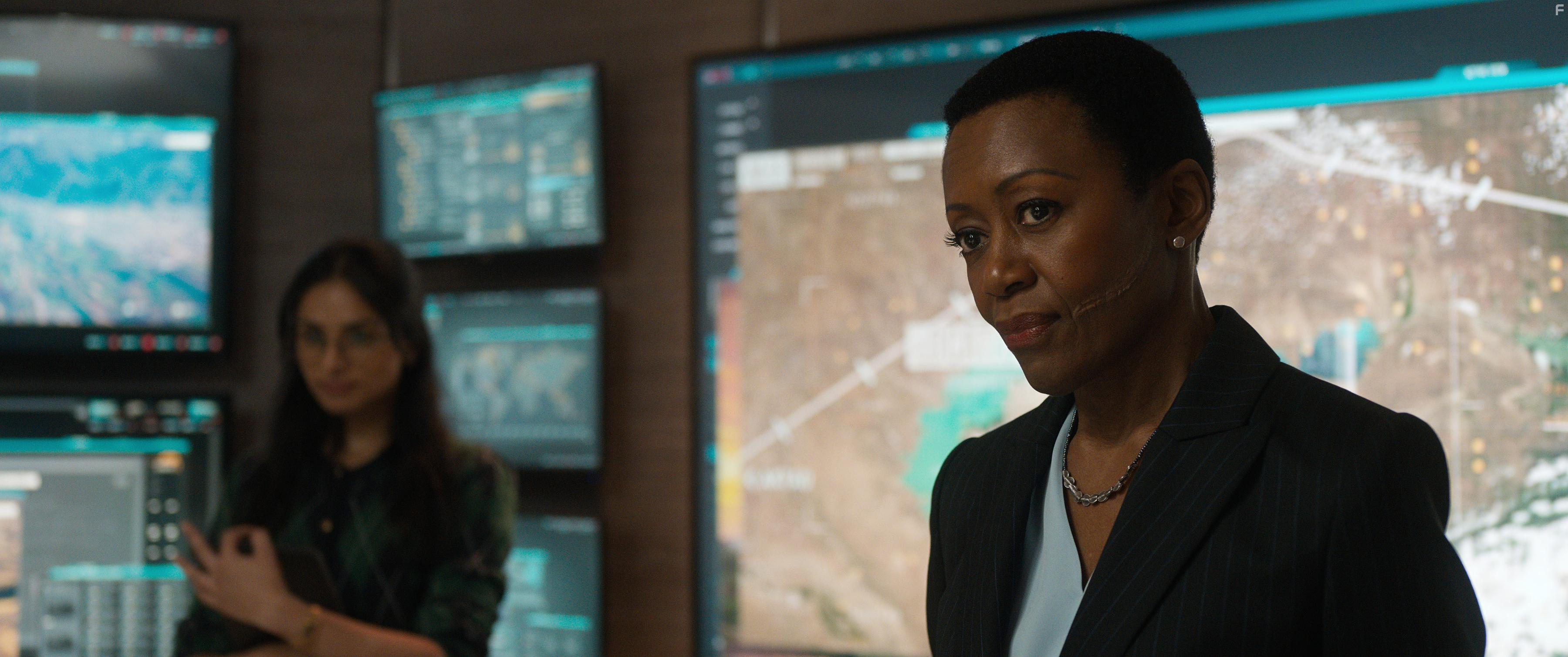 Barbara Eve Harris and Aparna Brielle in Fubar (2023)