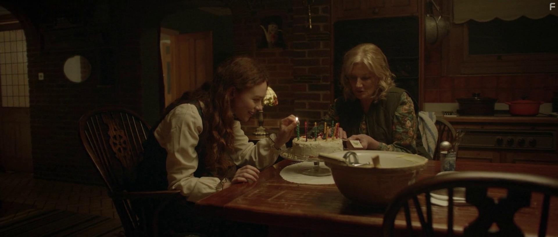 Joely Richardson and Sadie Soverall in Little Bone Lodge (2023)