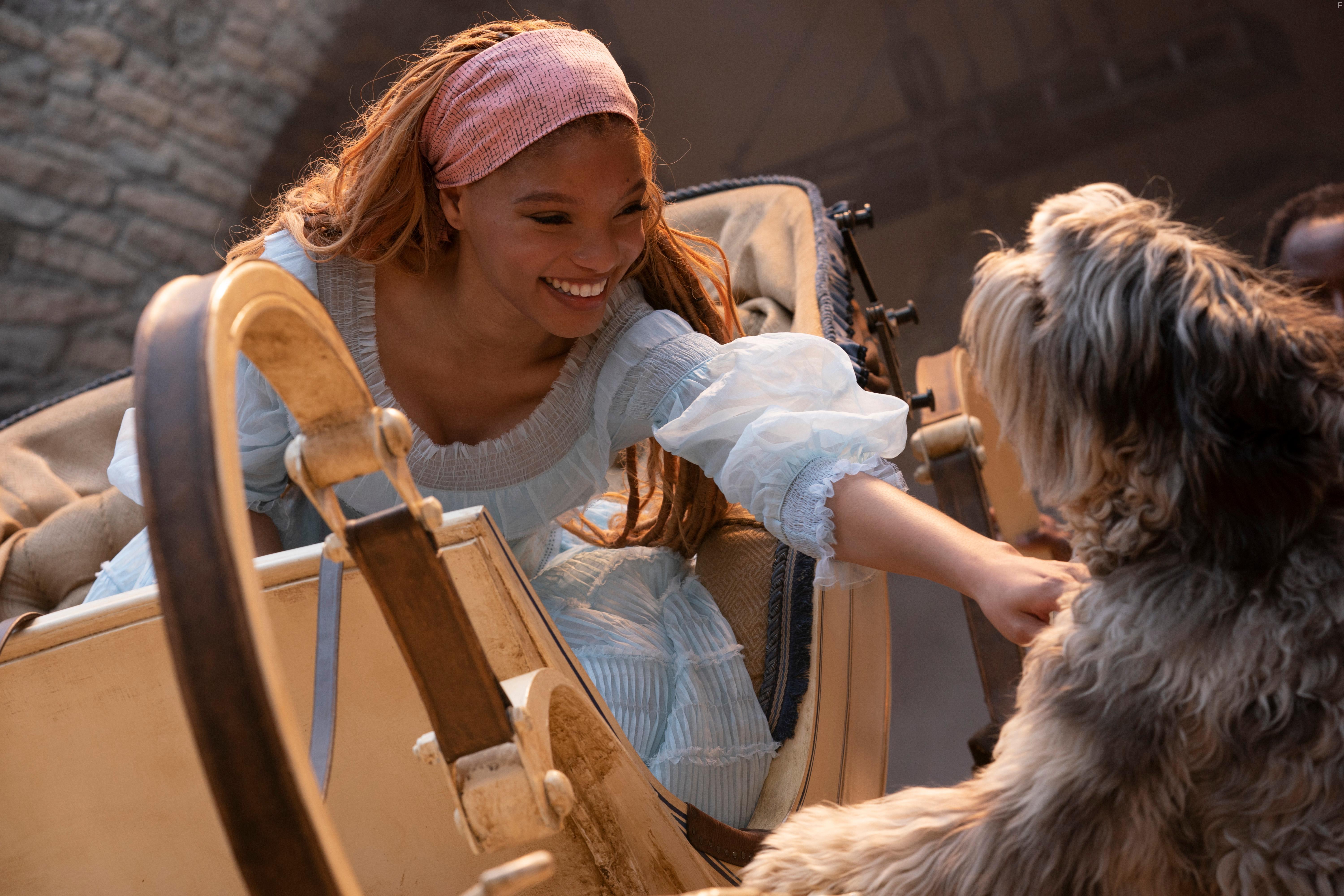 Halle Bailey in The Little Mermaid (2023)