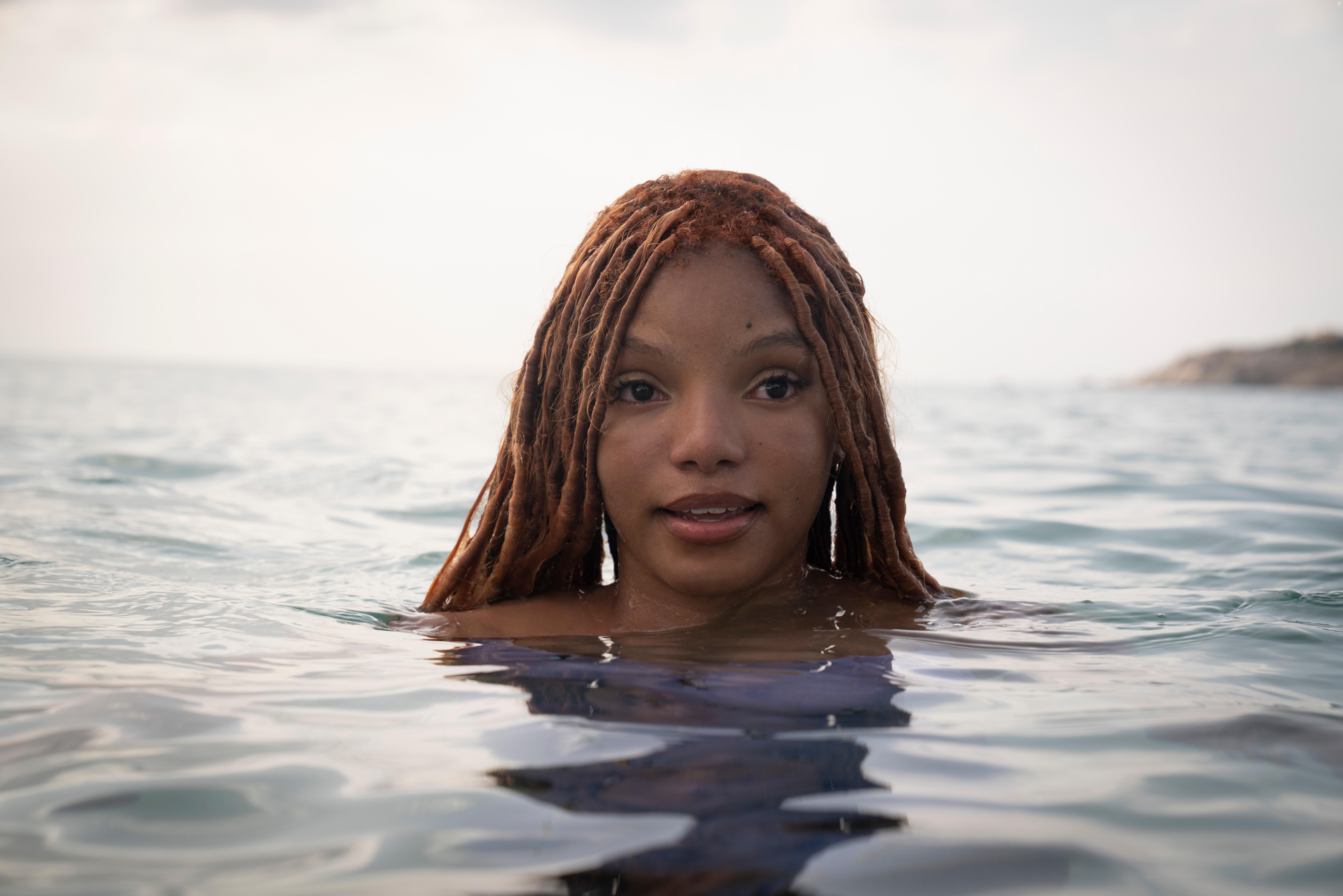 Halle Bailey in The Little Mermaid (2023)