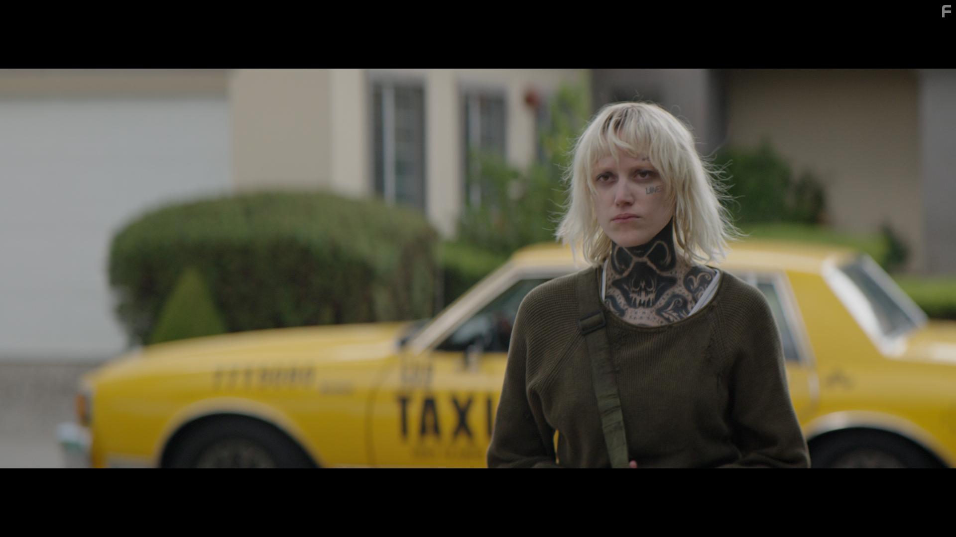 Maika Monroe in God Is a Bullet (2023)