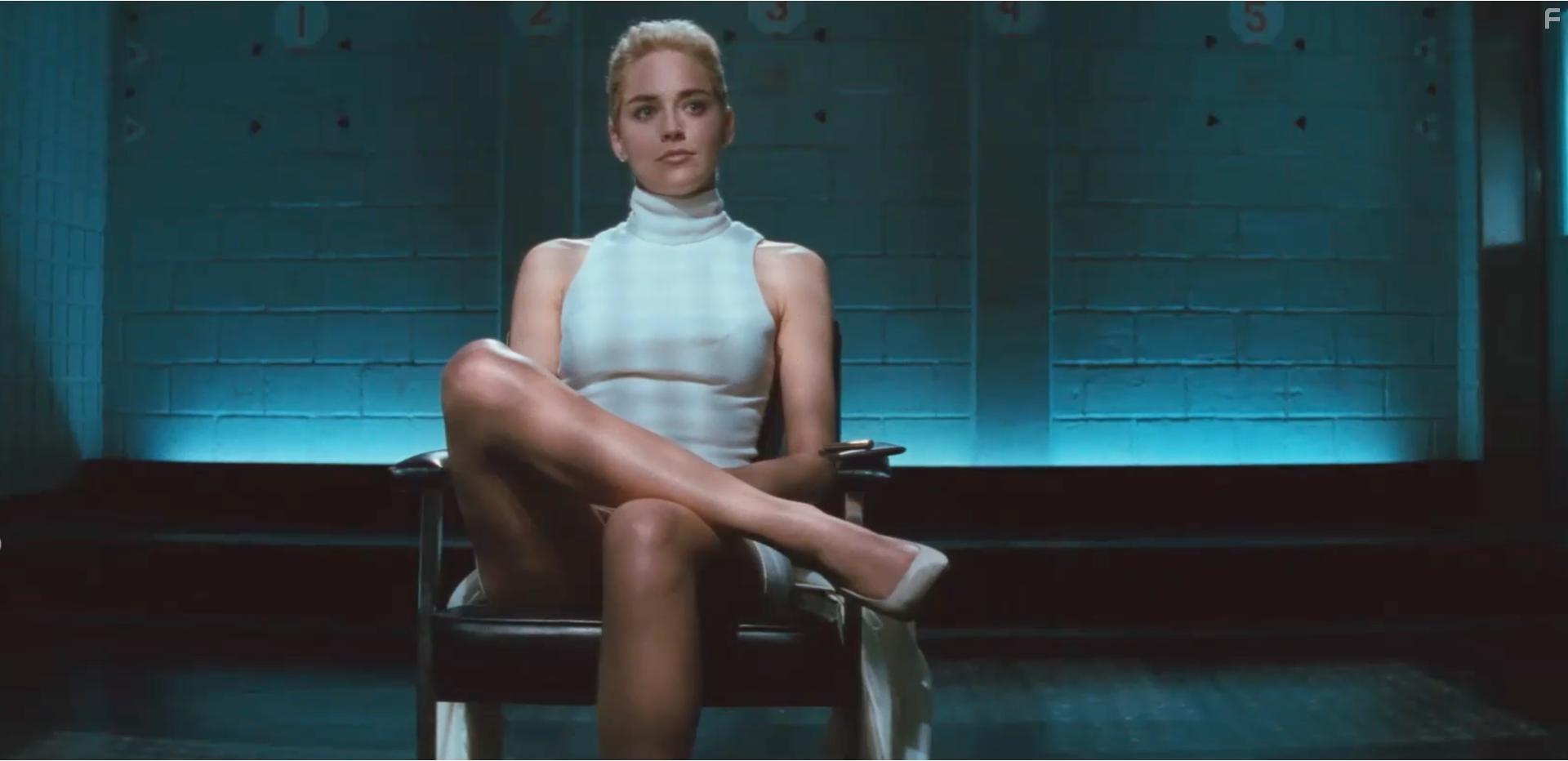 Sharon Stone in Basic Instinct: Sex, Death & Stone (2020)