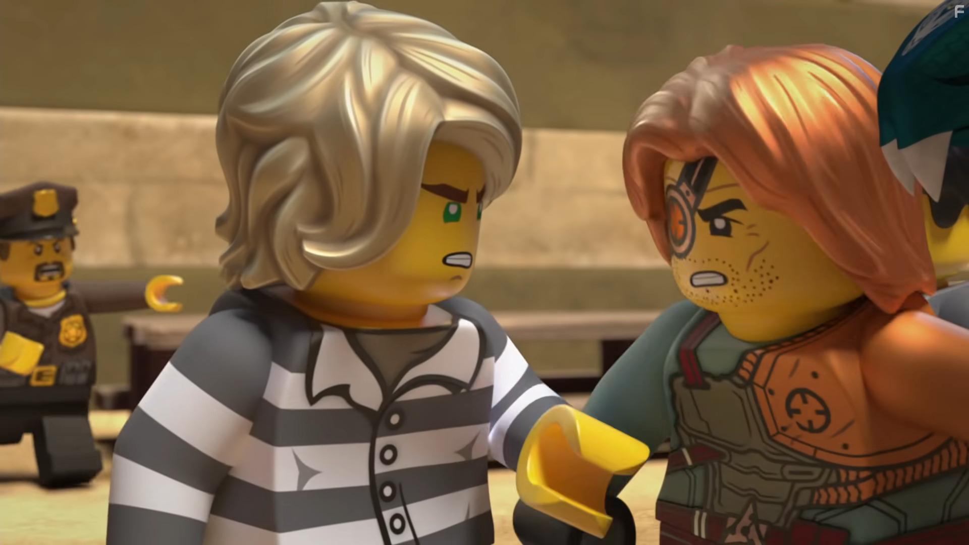 Brian Dobson and Sam Vincent in Ninjago (2019)