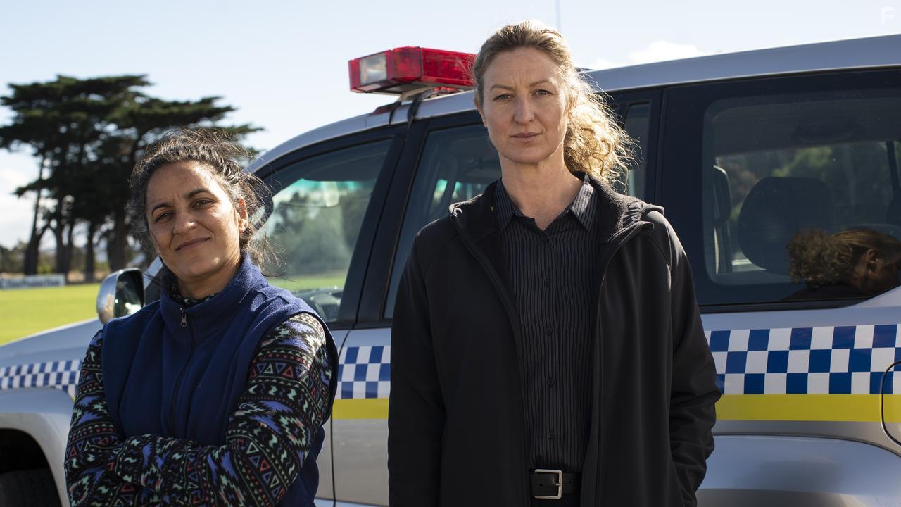 Madeleine Sami and Kate Box in Deadloch (2023)