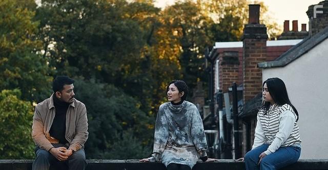 Rachel Amanda, Rio Dewanto, and Sheila Dara Aisha in Jalan yang Jauh, Jangan Lupa Pulang (2023)