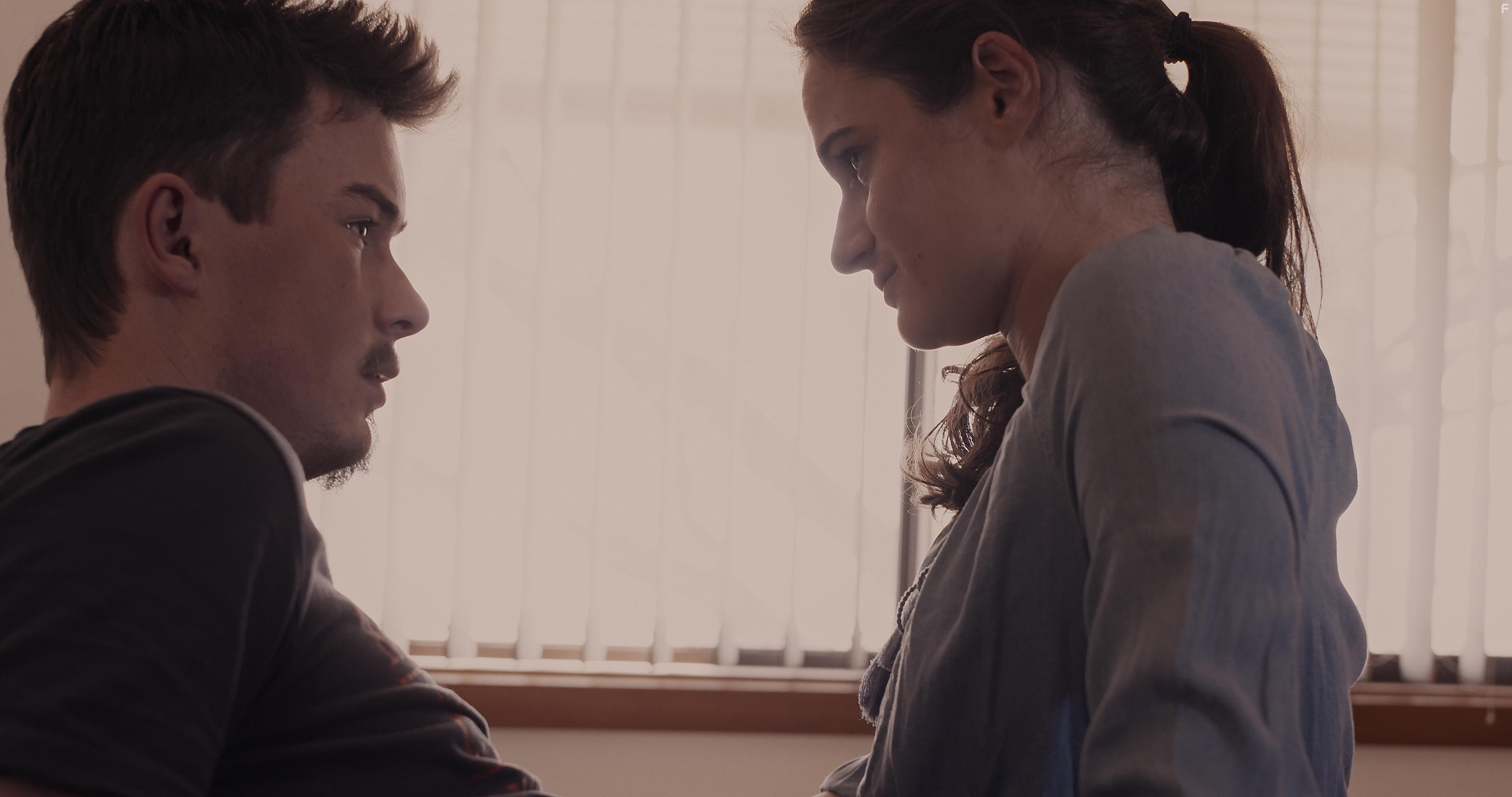 Alexander Whitrow and Sarah Milde in Roadkill (2022)