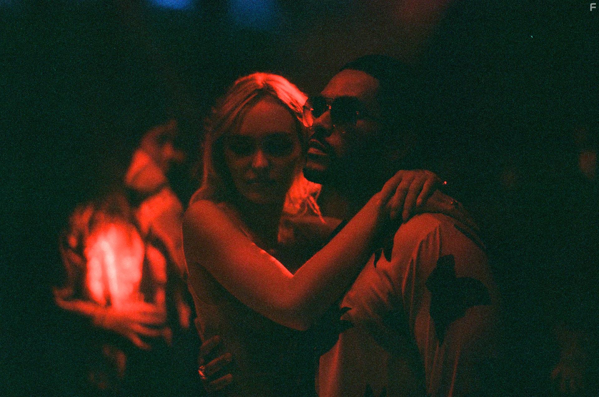 The Weeknd and Lily-Rose Depp in The Idol (2023)