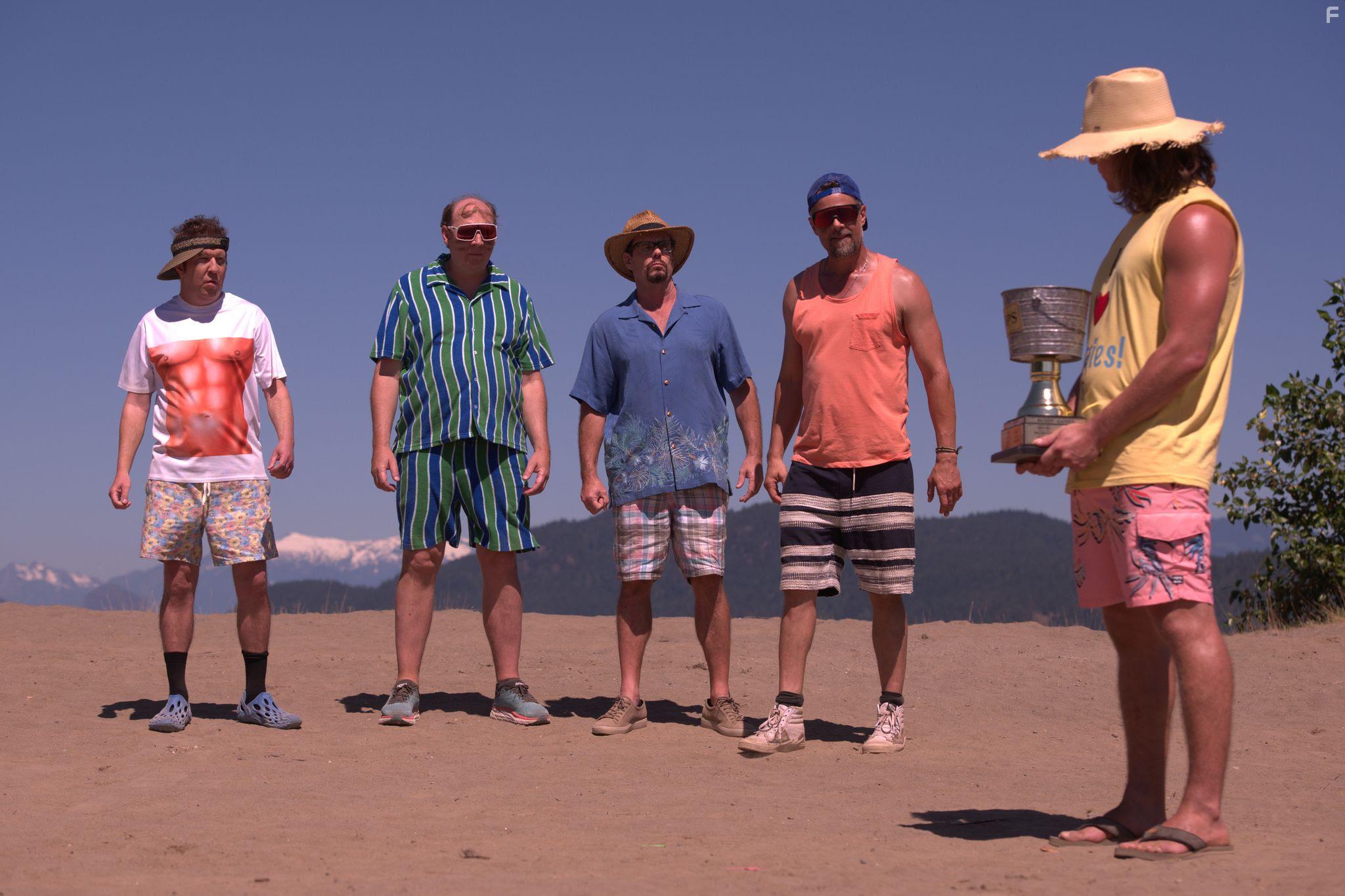 Kevin Dillon, Josh Duhamel, Nick Swardson, and Dan Bakkedahl in Buddy Games: Spring Awakening (2023)