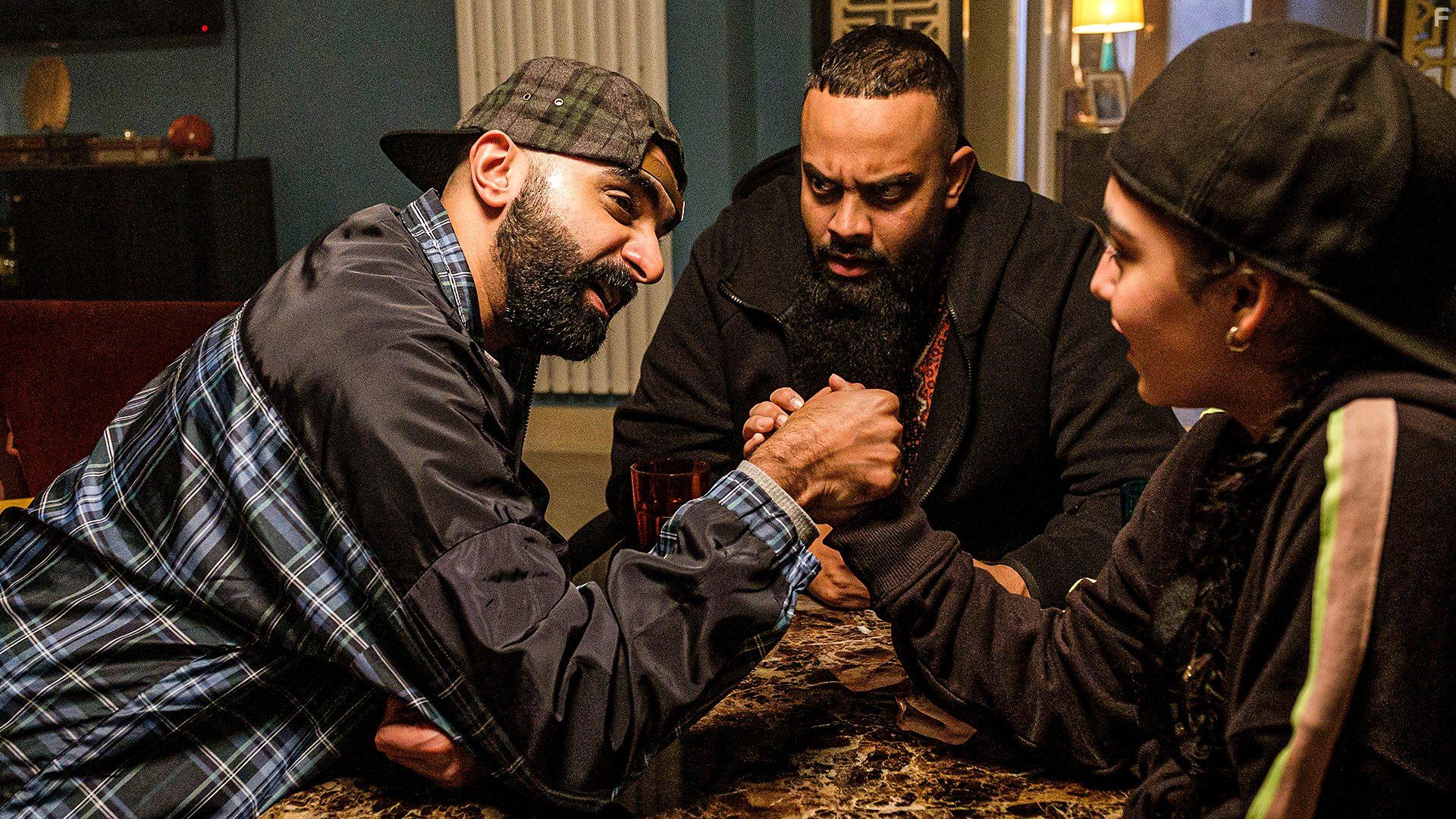 Tez Ilyas, Guz Khan, and Daa Karim in Man Like Mobeen: This is the Ends (2020)