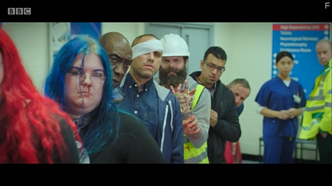 Mal Nisbett, Aftab Hussain, and Darryl Bradford in Man Like Mobeen (2017)