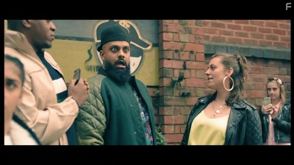 Tolu Ogunmefun, Guz Khan, and Ashleigh Aston in Man Like Mobeen (2017)