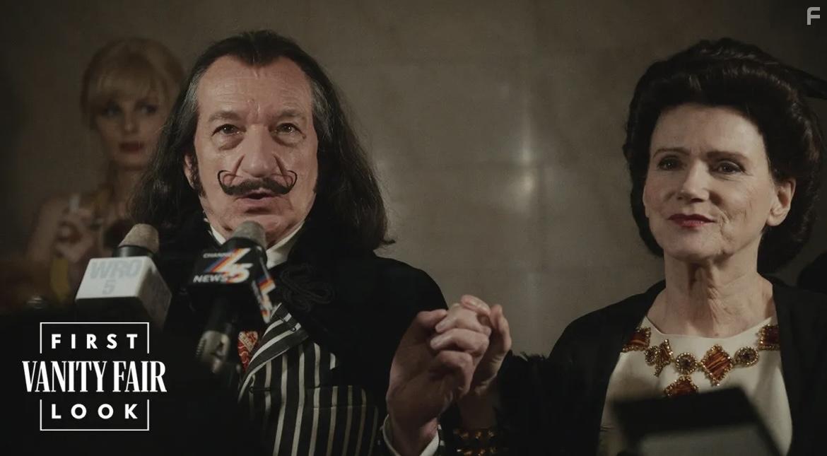 Ben Kingsley, Barbara Sukowa, and Andreja Pejic in Daliland (2022)