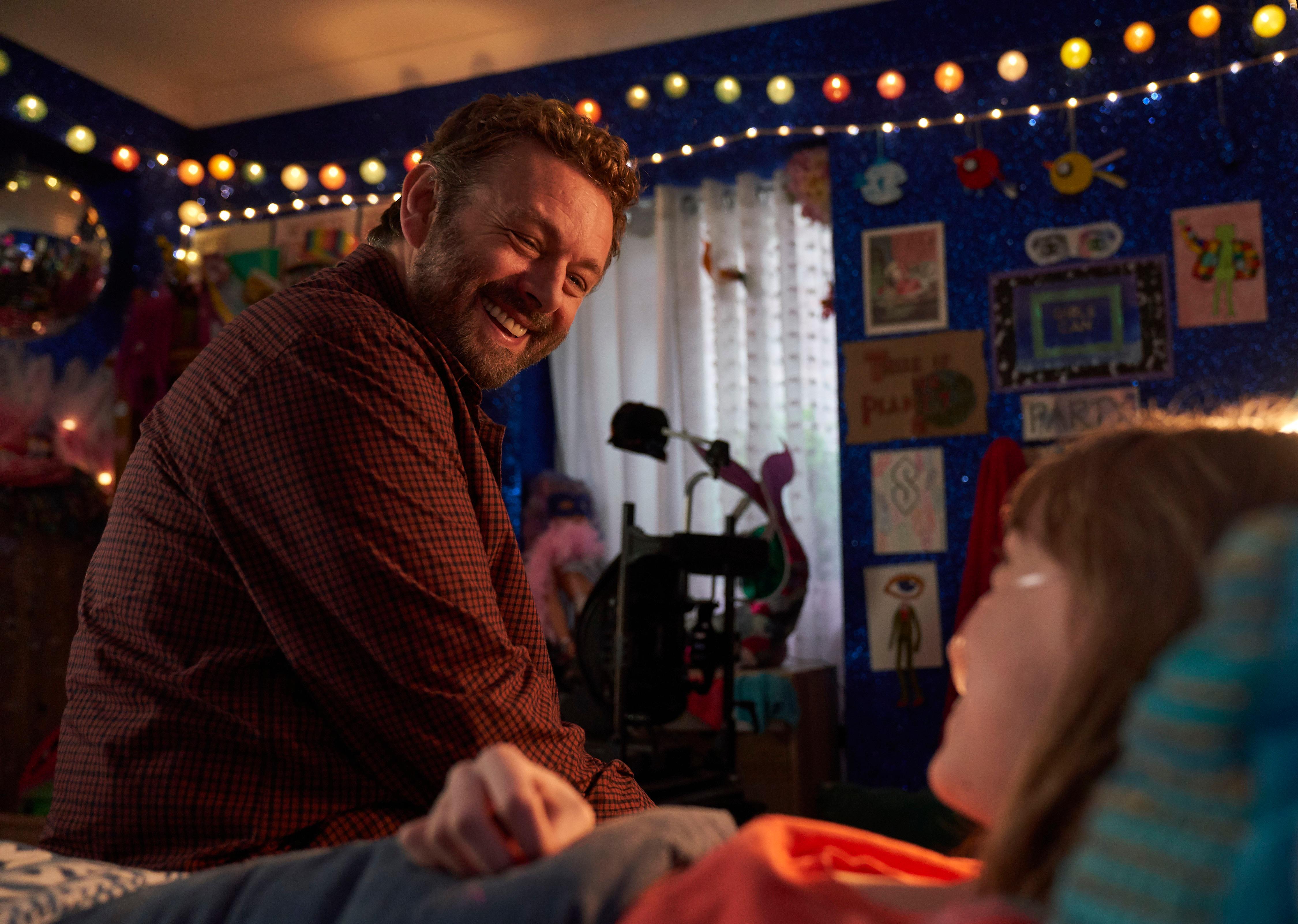 Michael Sheen and Niamh Moriarty in Best Interests (2023)