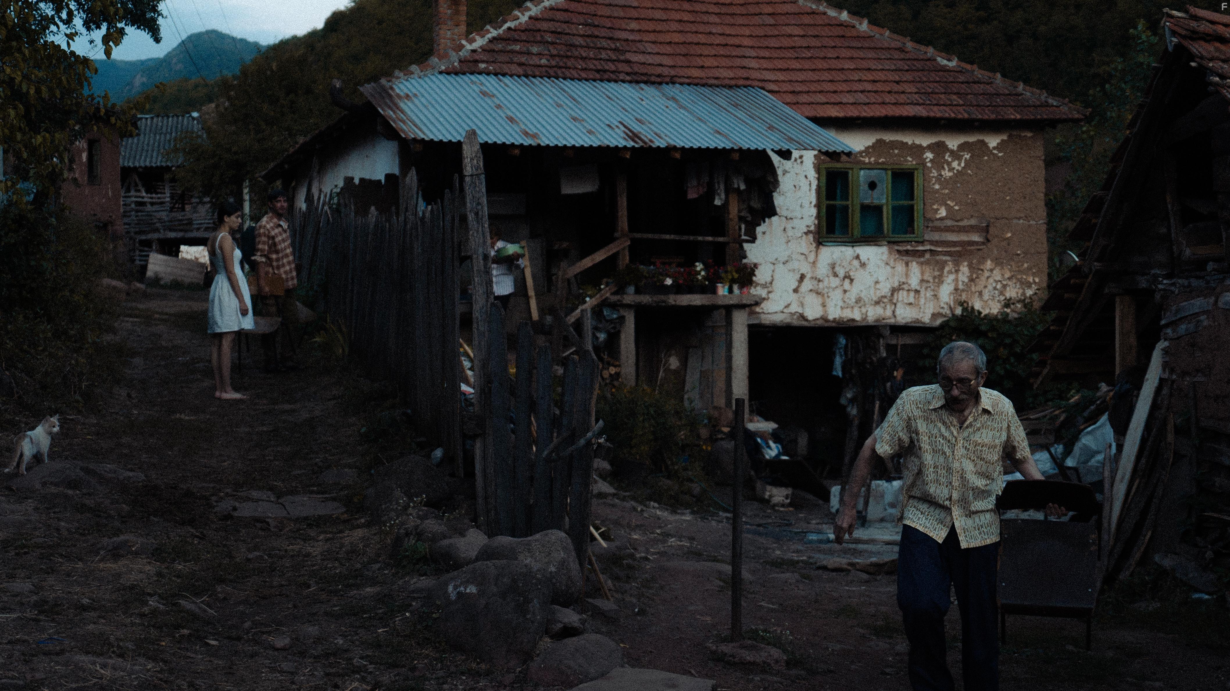 Bosko Puletic, Jana Bjelica, and Zlatan Vidovic in Ovuda ce proci put (2023)