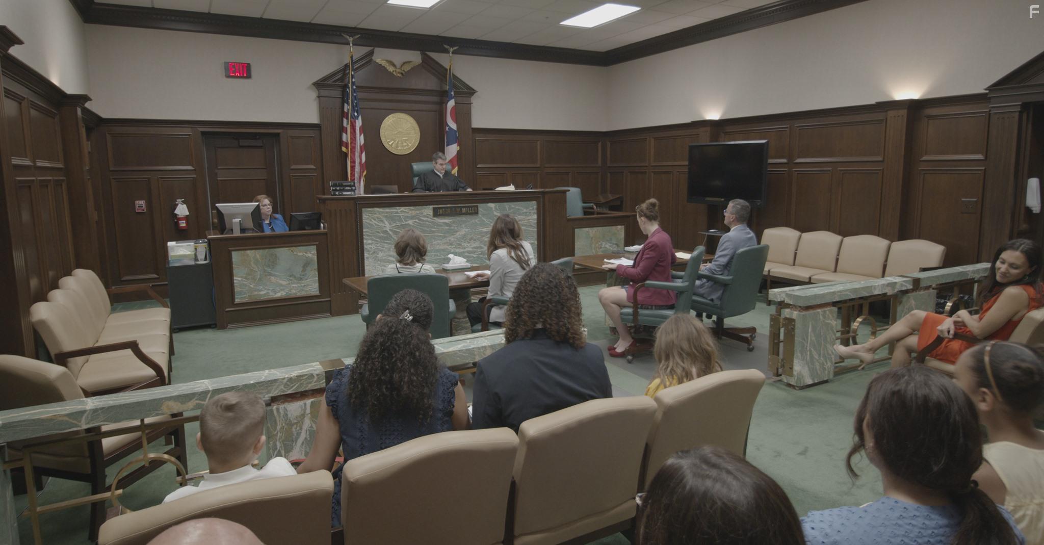 Eddie McClintock, Erin Montgomery, Olivia Morey, Ernesto Alcantara, Vanesa Alcantara, Daniela Simms, Nora Hoyle, and Mary Quinlan in Chosen (2021)