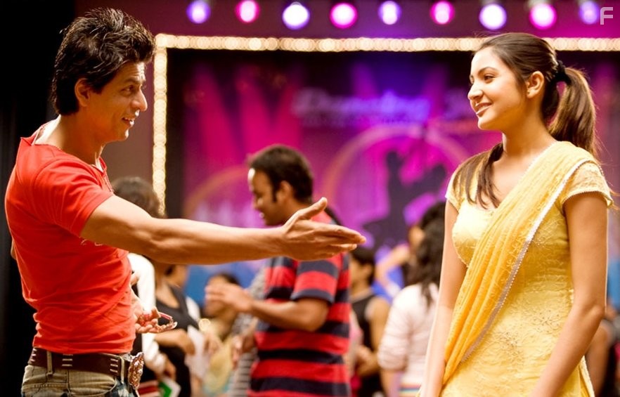 Shah Rukh Khan and Anushka Sharma in Эту пару создал Бог (2008)