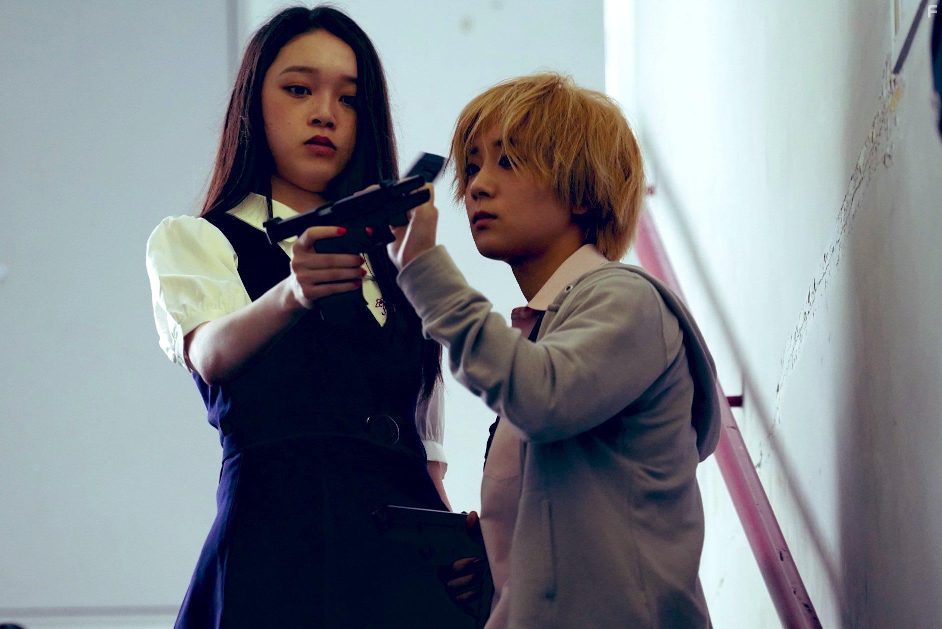 Akari Takaishi and Saori Izawa in Aru youmuin (2021)