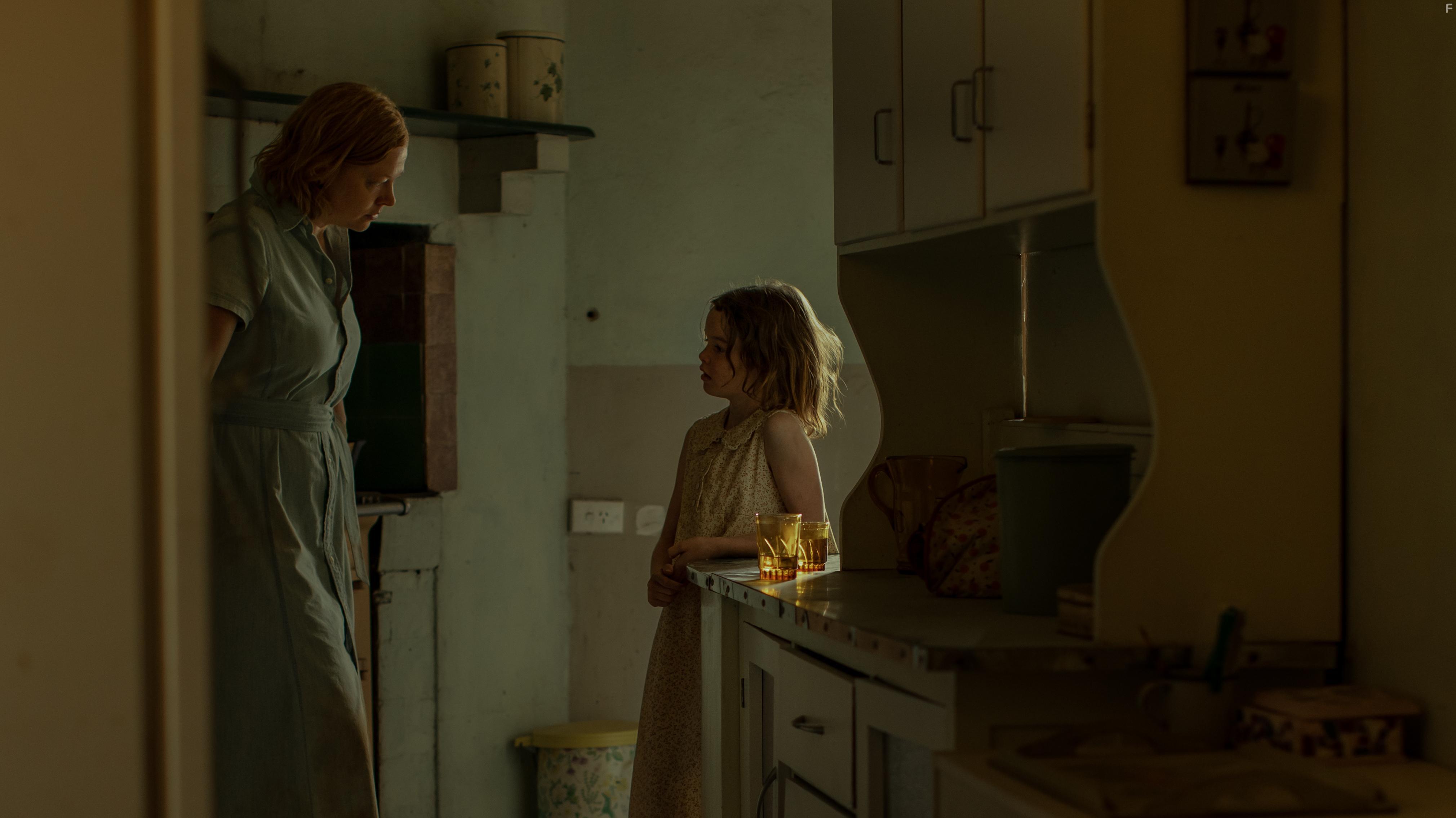 Lily LaTorre and Sarah Snook in Run Rabbit Run (2023)