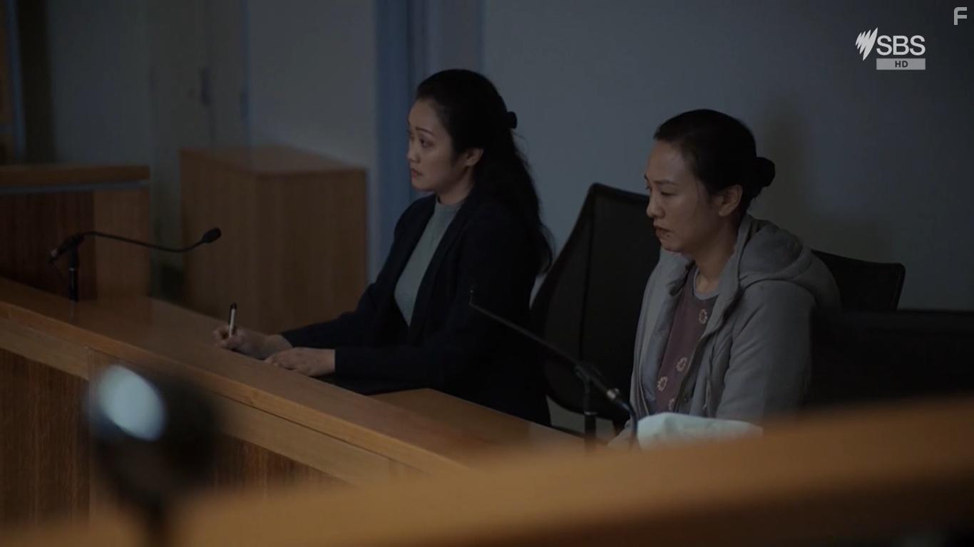 Katlyn Wong and Sasha Leong in Safe Home (2023)