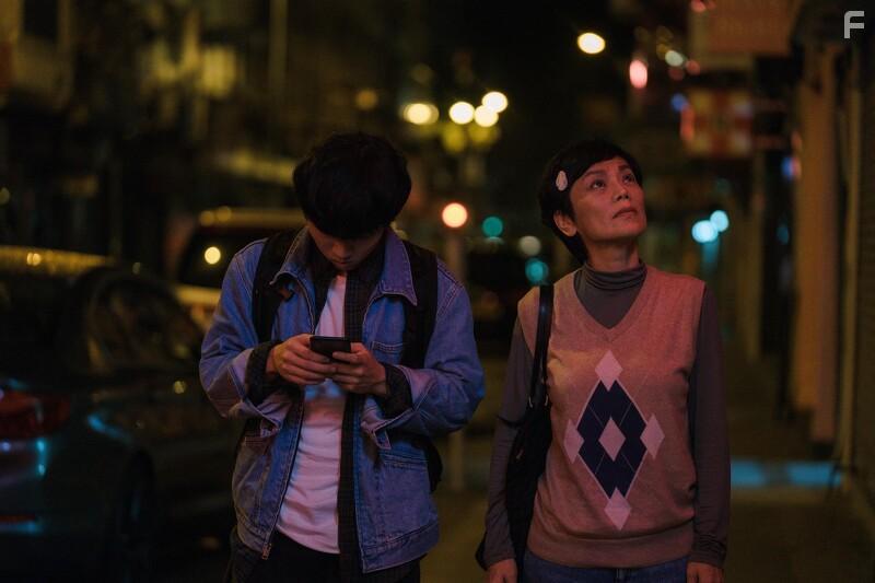 Sylvia Chang and Henick Chou in A Light Never Goes Out (2022)