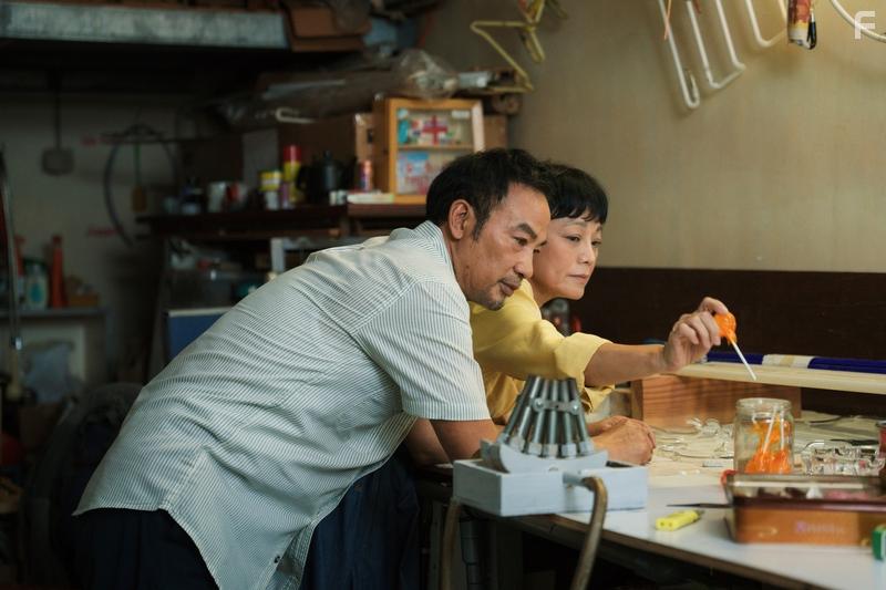 Sylvia Chang and Simon Yam in A Light Never Goes Out (2022)