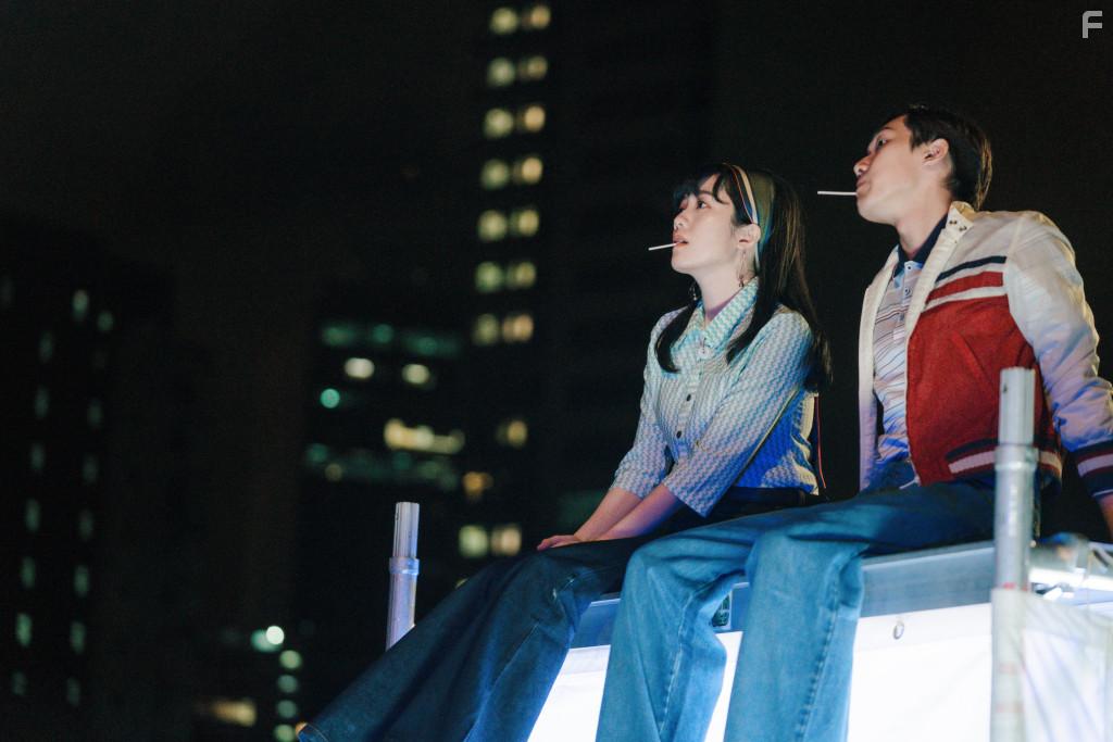 Jacky Hoo-Yin Tong and Alma Kwok in A Light Never Goes Out (2022)