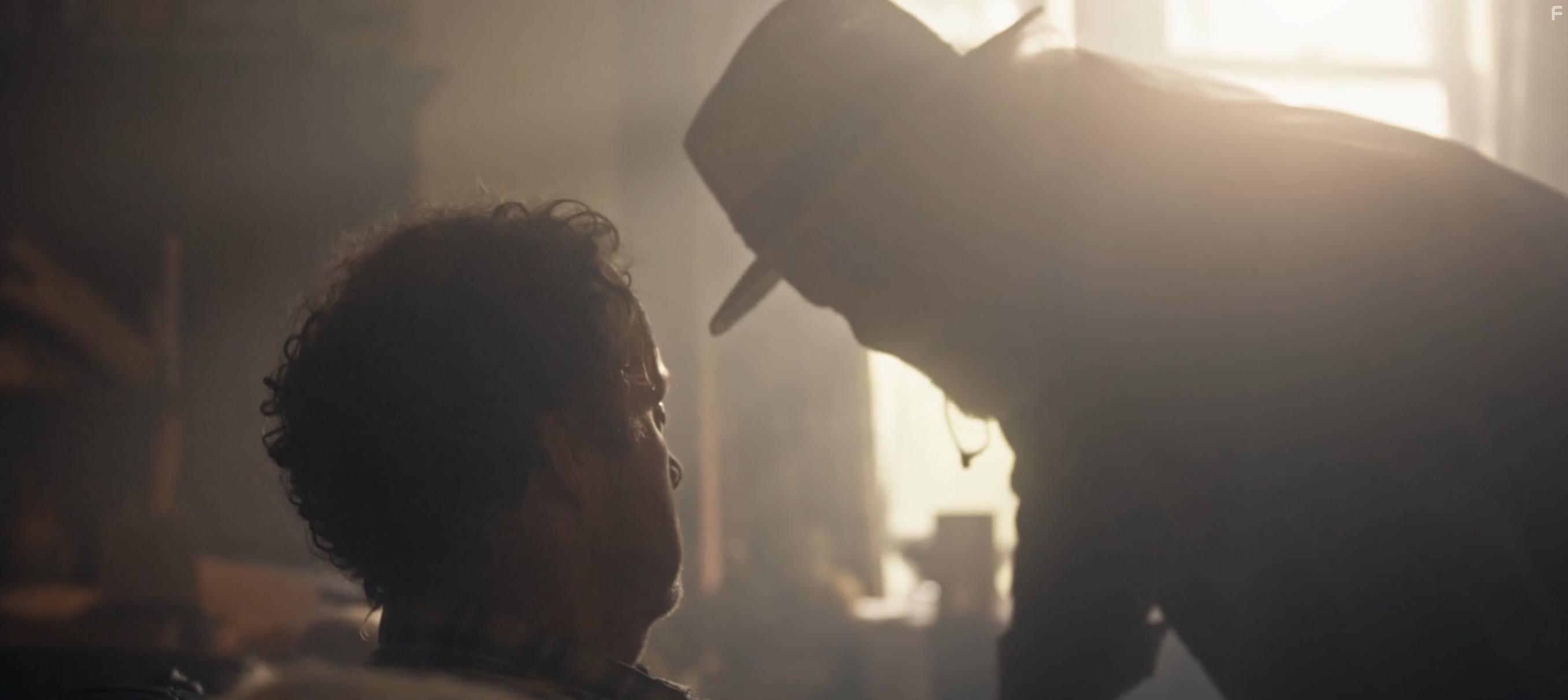 David Dwyer and Shuler Hensley in Devil's Hollow (2023)