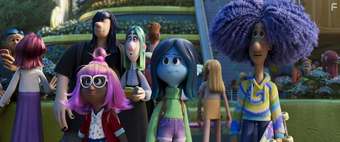 Ramona Young, Lana Condor, Jaboukie Young-White, Eduardo Franco, and Liza Koshy in Ruby Gillman, Teenage Kraken (2023)