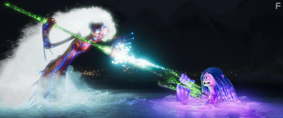 Annie Murphy and Lana Condor in Ruby Gillman, Teenage Kraken (2023)