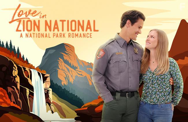 Cindy Busby and David Gridley in Love in Zion National: A National Park Romance (2023)