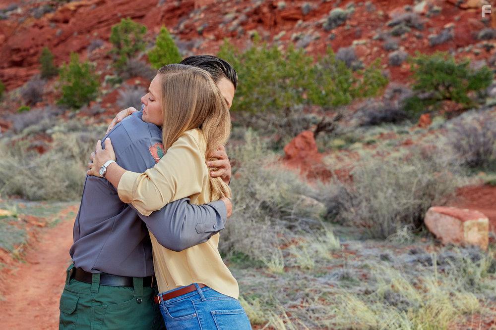 Cindy Busby and David Gridley in Love in Zion National: A National Park Romance (2023)