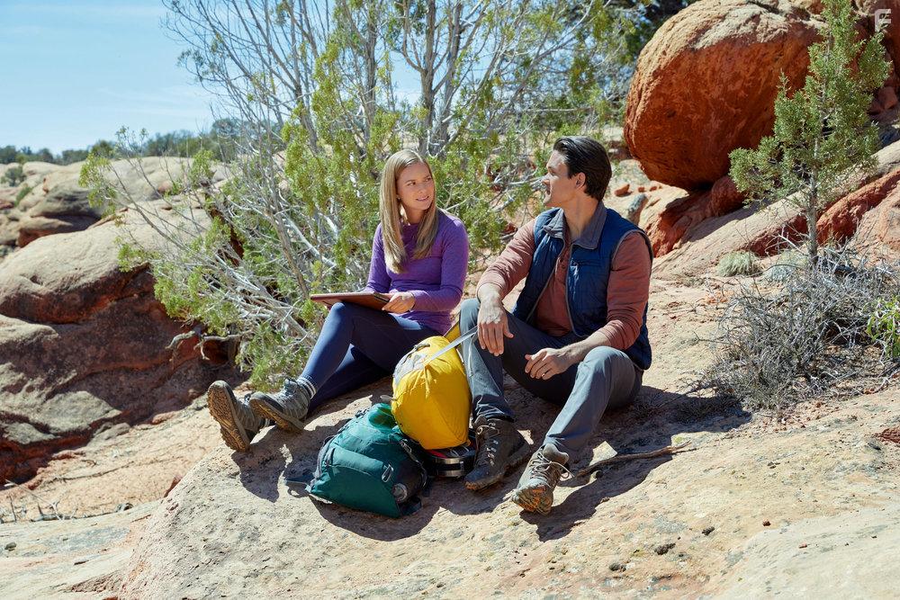 Cindy Busby and David Gridley in Love in Zion National: A National Park Romance (2023)