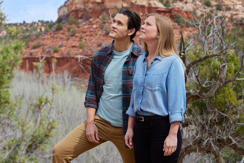 Cindy Busby and David Gridley in Love in Zion National: A National Park Romance (2023)