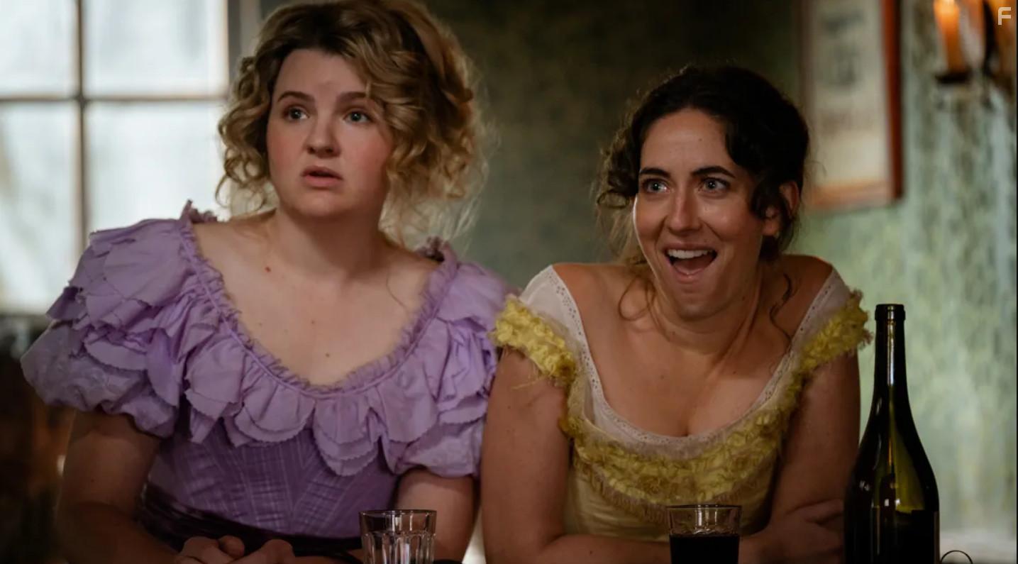 Claire Lovering and Danielle Walker in Gold Diggers (2023)