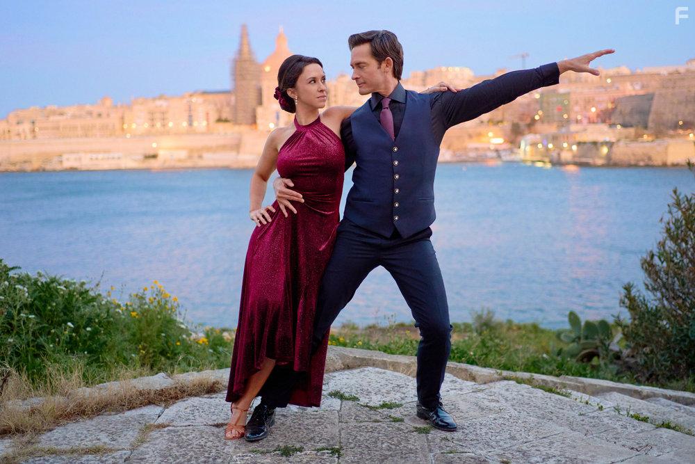 Lacey Chabert and Will Kemp in The Dancing Detective: A Deadly Tango (2023)