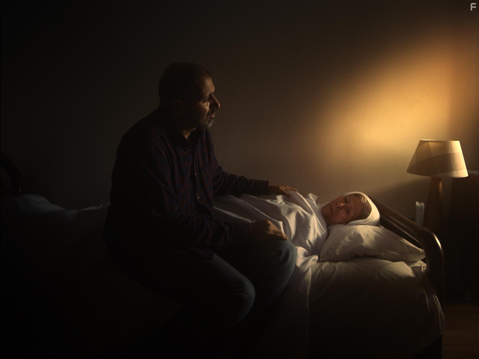 Farideh Azadi and Bardia Yadegari in Mantagheye payani (2021)