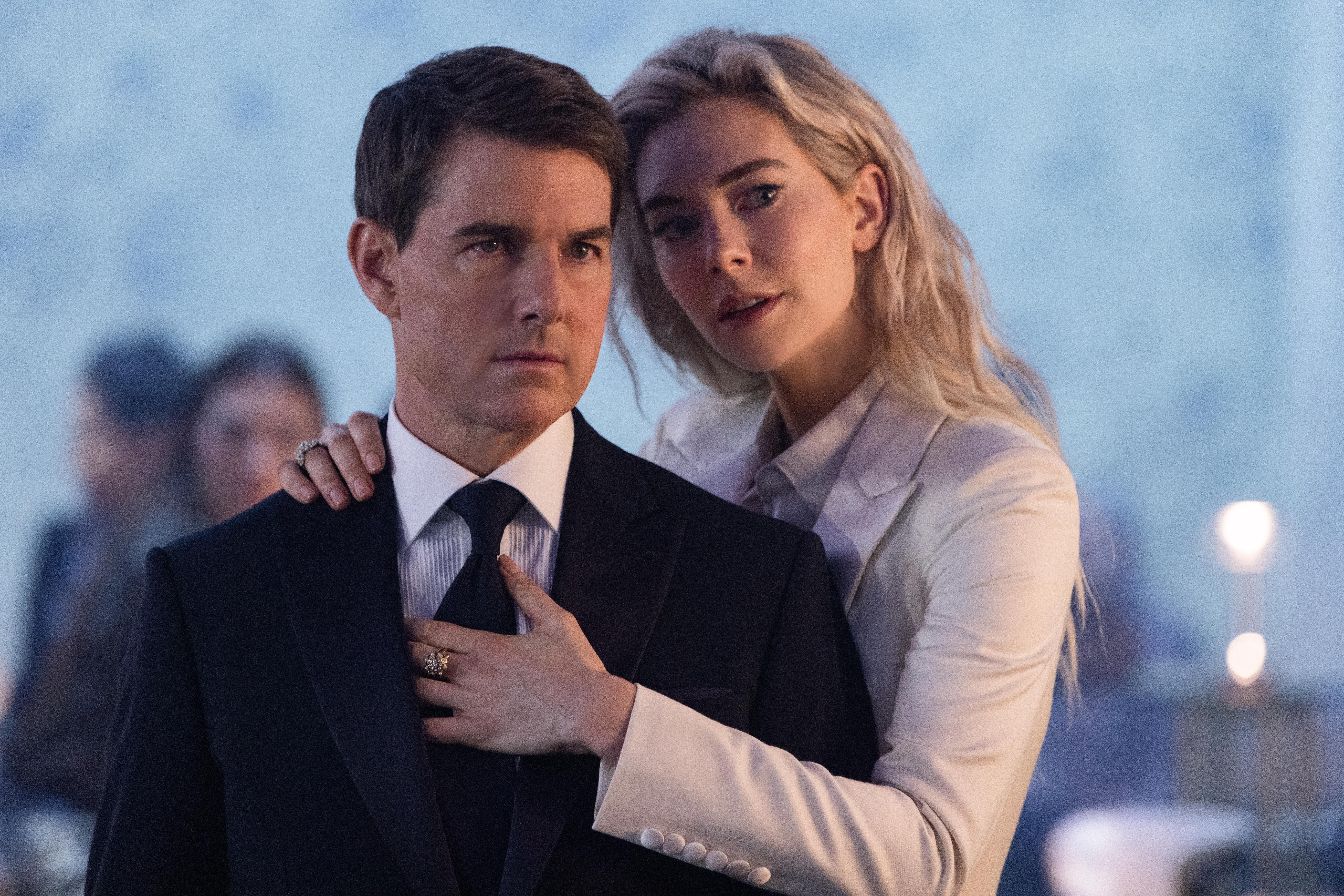 Tom Cruise and Vanessa Kirby in Mission: Impossible - Dead Reckoning Part One (2023)