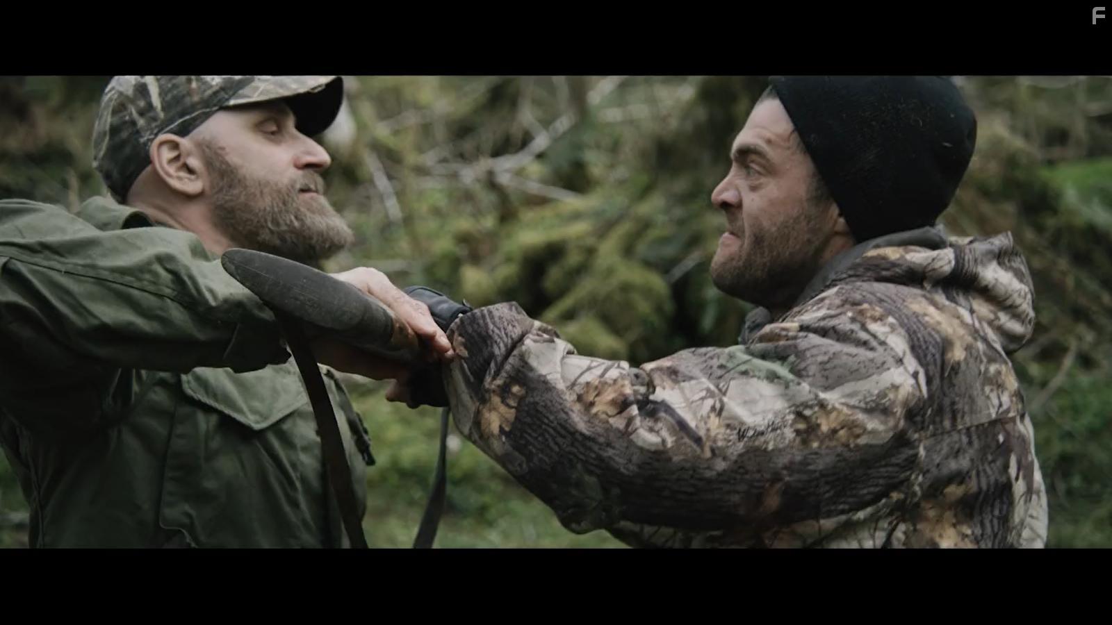 Chris 'C.T.' Tamburello and Ed Morrone in Hunting Games (2023)