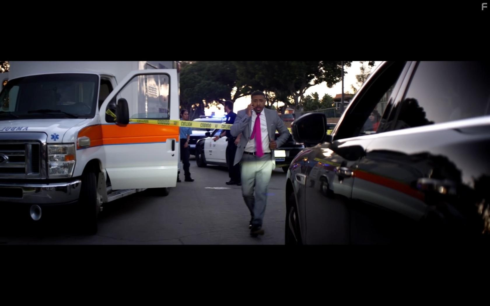 Marques Houston and Rene Aranda in No Way Out (2023)