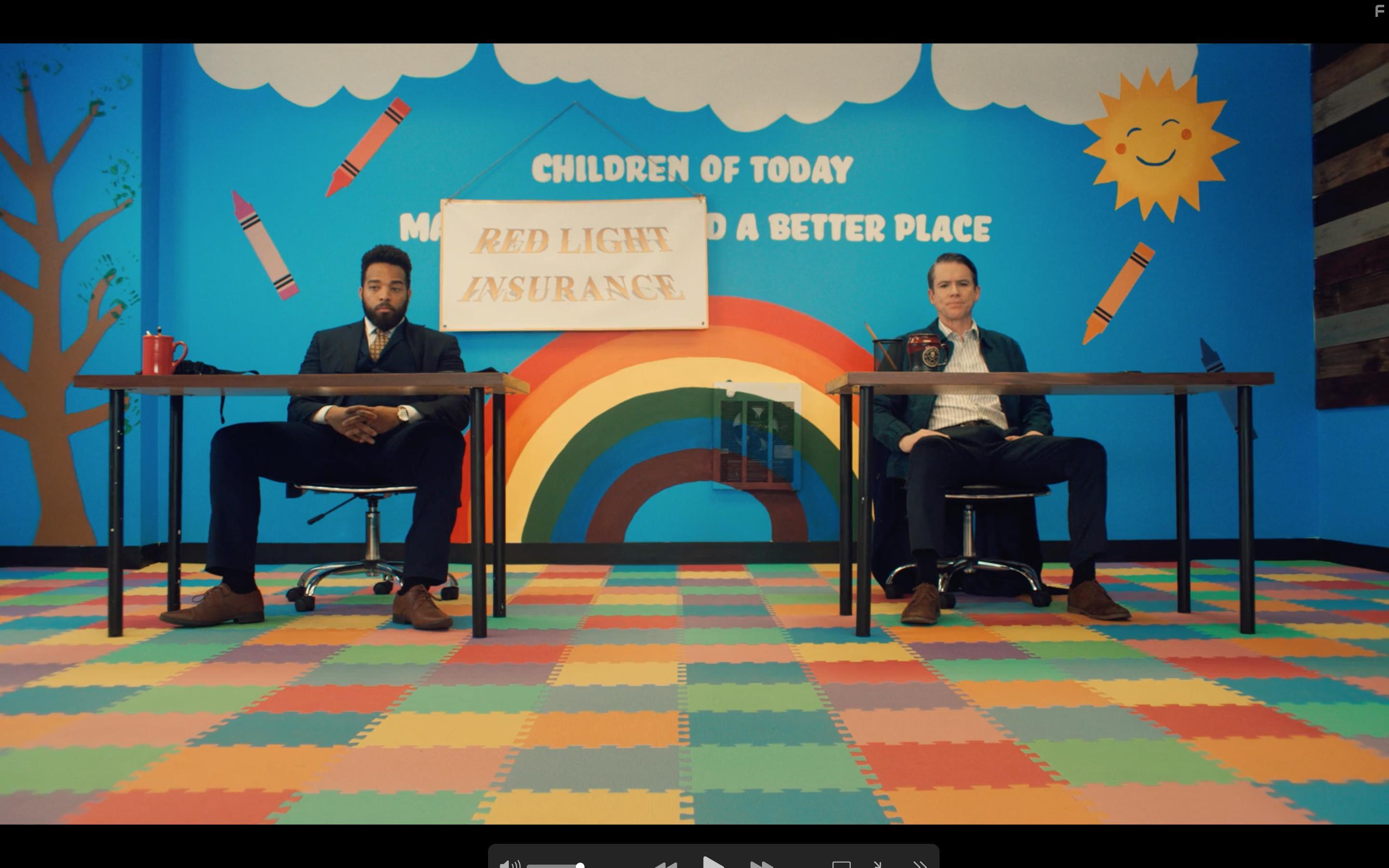 Christian Campbell and John Clarence Stewart in A Killer Romance (2023)