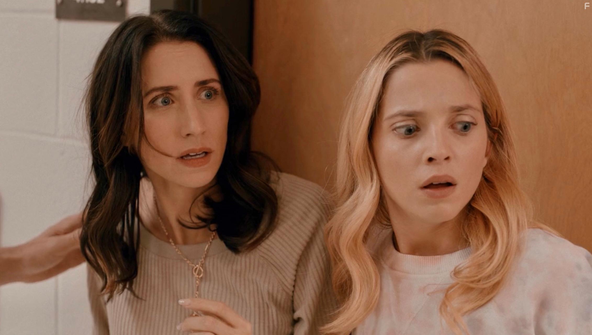 Courtney James Clark and Monroe Cline in Blood, Sweat and Cheer (2023)