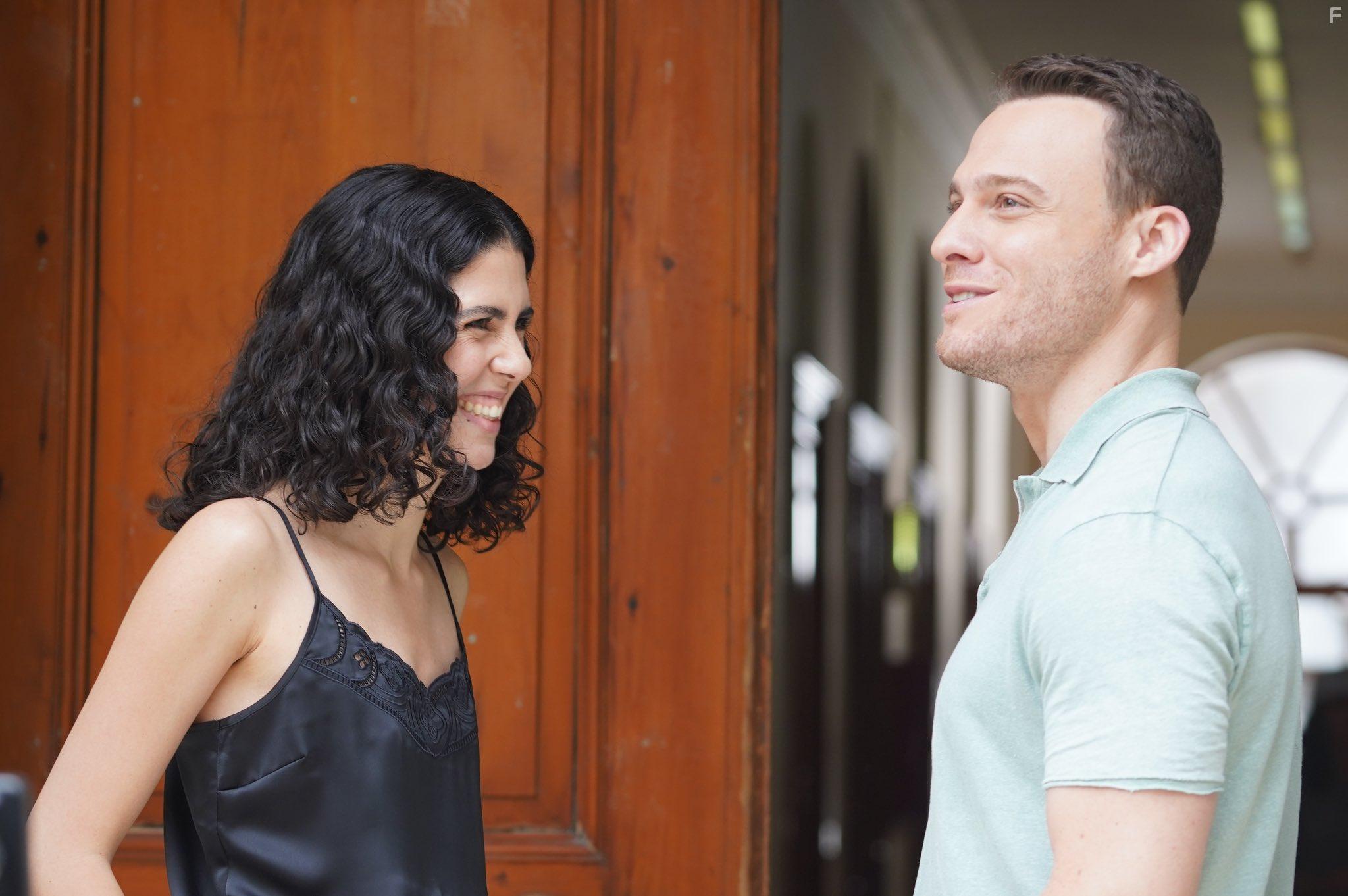 Kerem Brsin and Cemre Ebuzziya in Ya ok Seversen (2023)