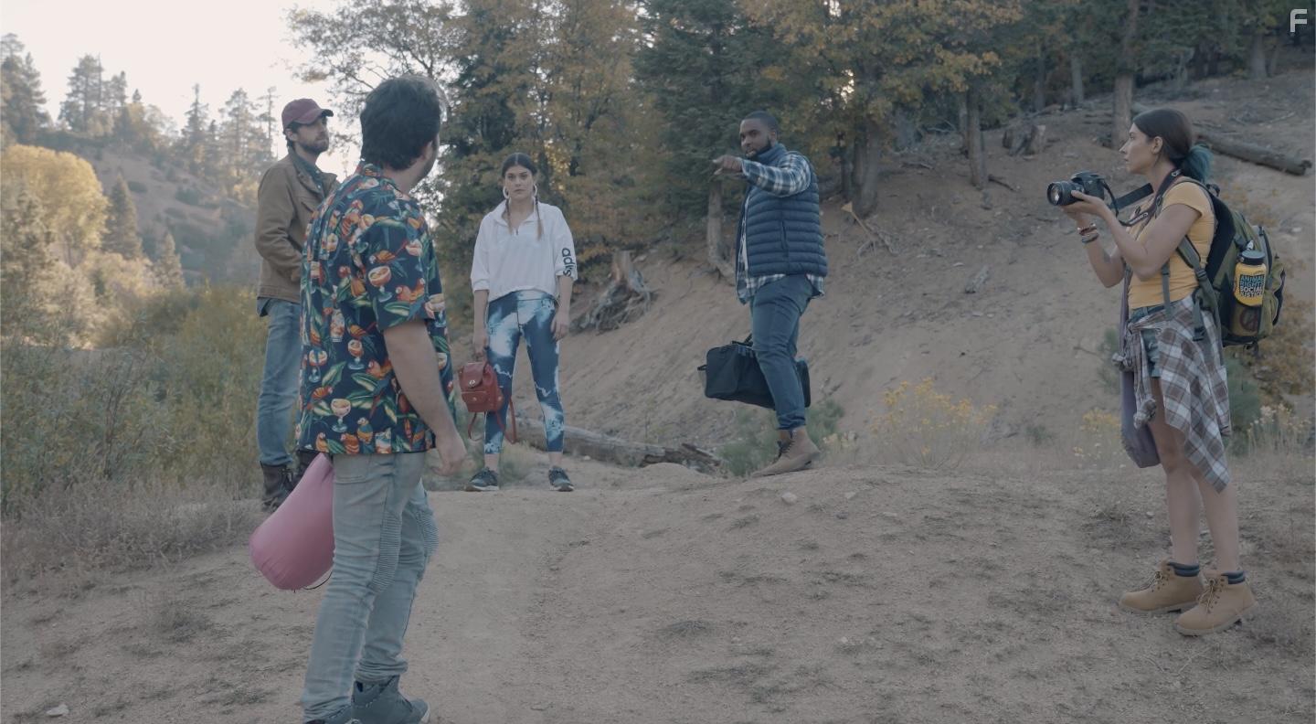 Daniel Curtis Lee, Lindsey Shaw, Cortney Palm, Hutch Dano, and David Lambert in As Certain as Death (2023)