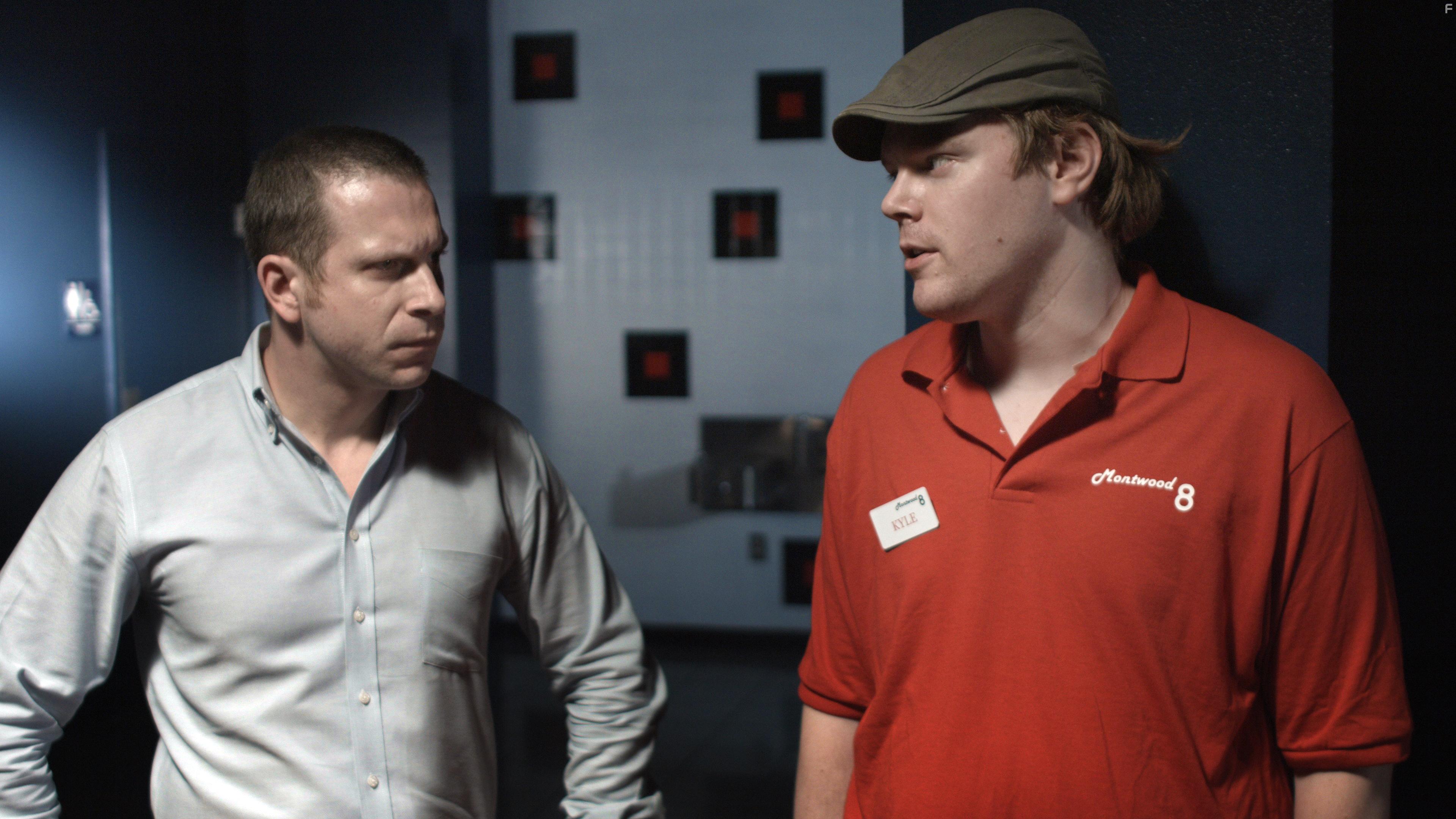 Alan Humphrey and Caedmon Holland in Midnight Screening (2021)