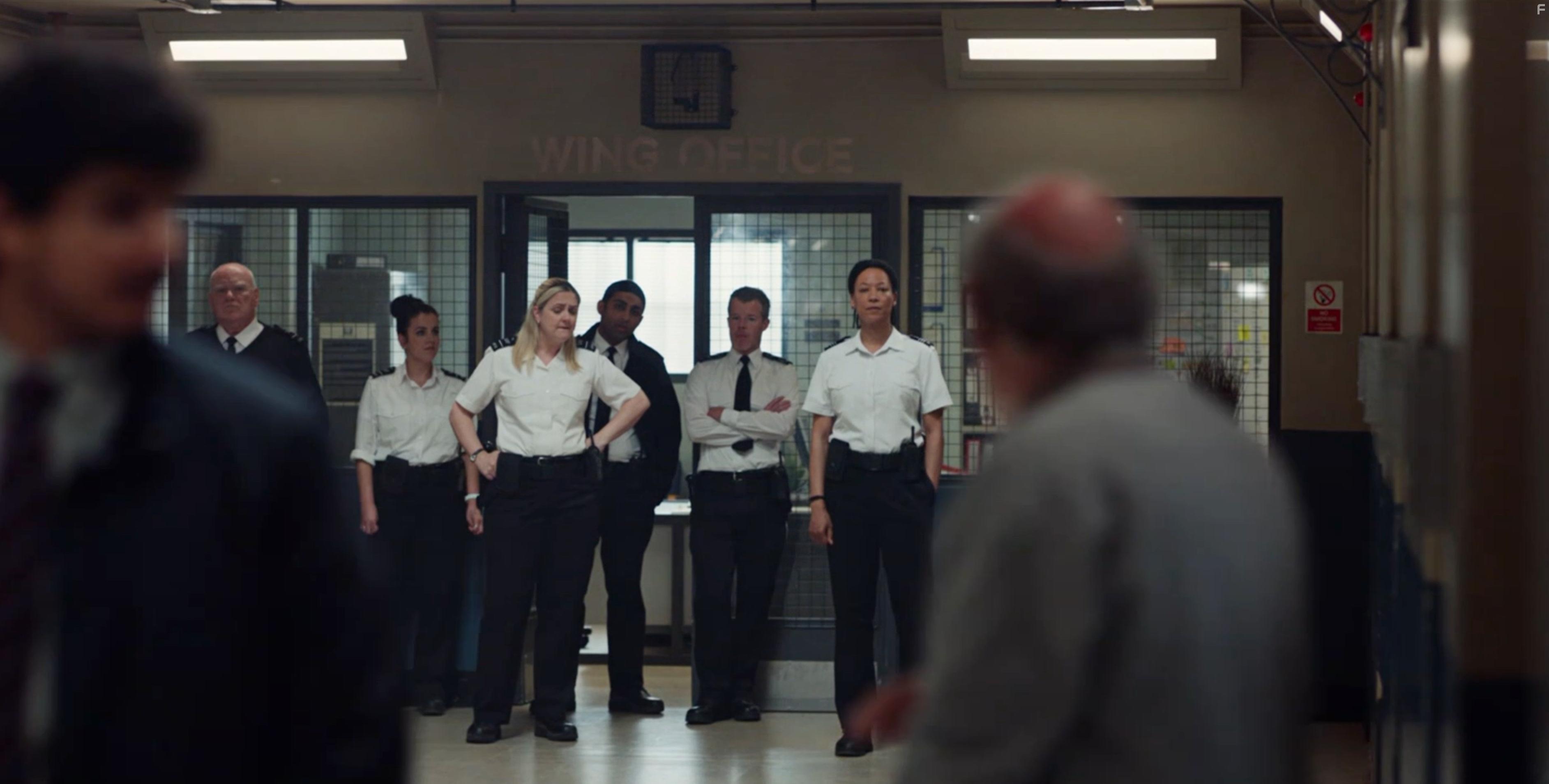 Nina Sosanya, Stephen Wight, Laura Checkley, Faraz Ayub, and Jamie-Lee O'Donnell in Screw (2022)