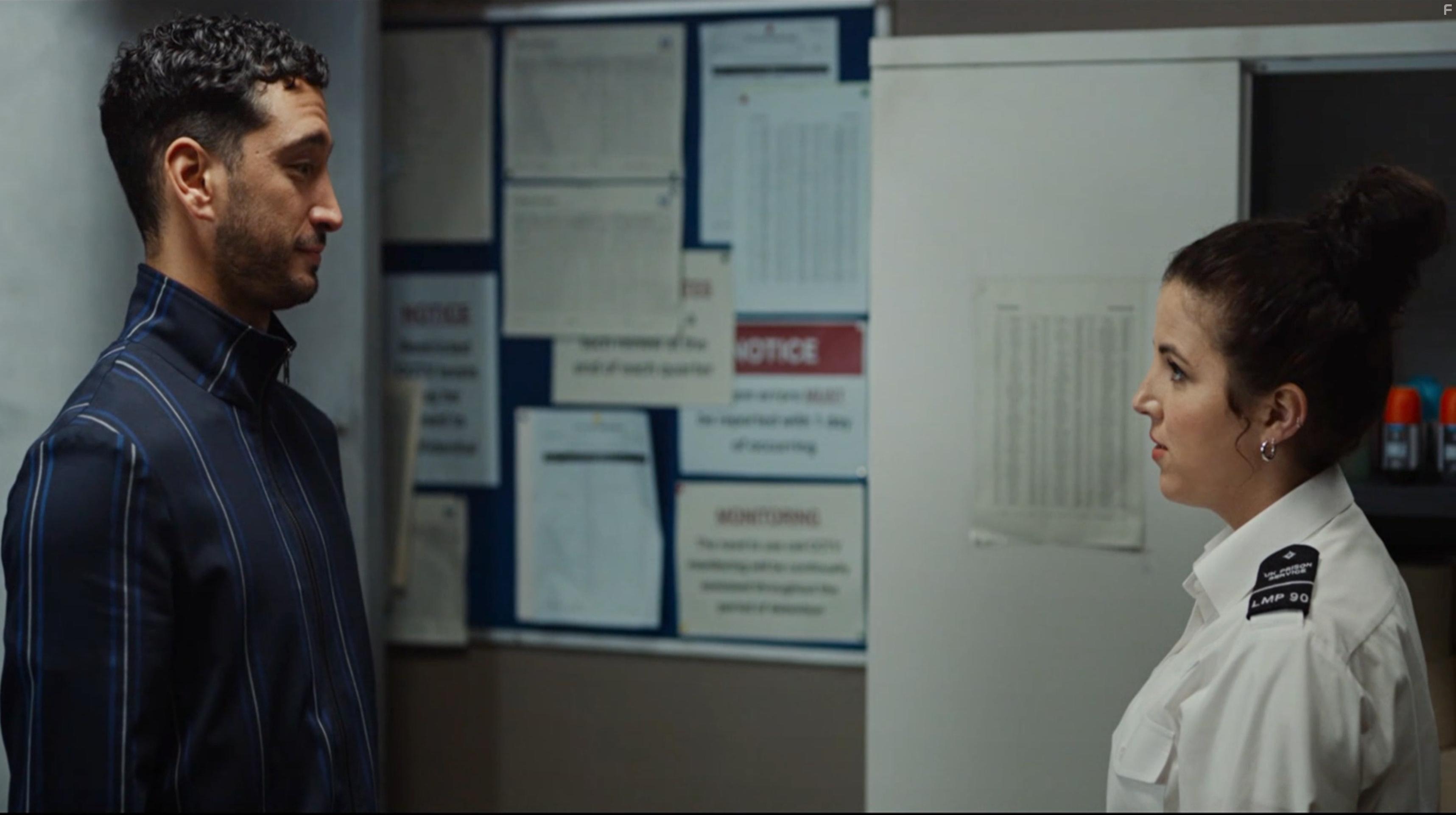 Jamie-Lee O'Donnell and Ben Tavassoli in Screw (2022)